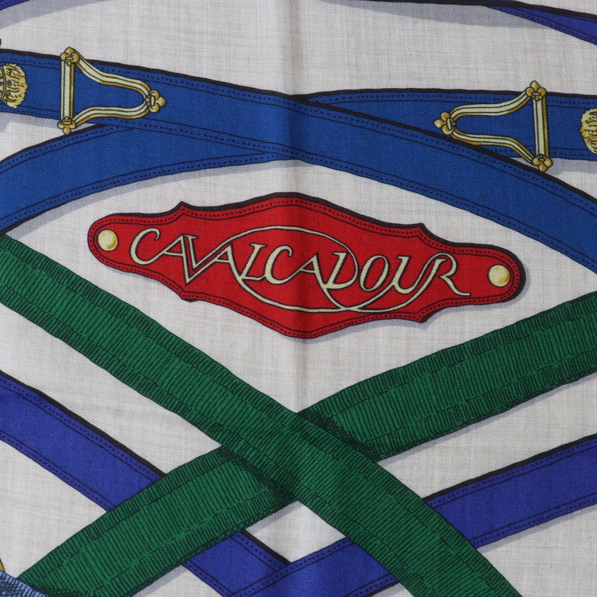 HERMES shawl Main: 70% cashmere, Main: 30% silk multicolor Women Used