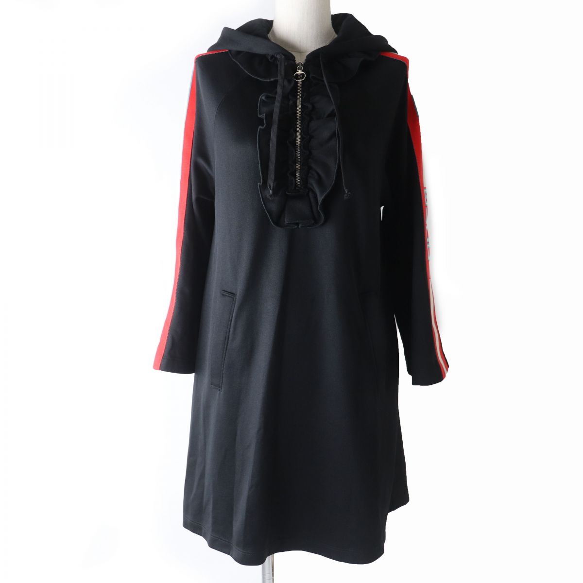 GUCCI one piece Outer material: 55% polyester, Outer material: 45% cotton, Part: 100% nylon black Women XS Used