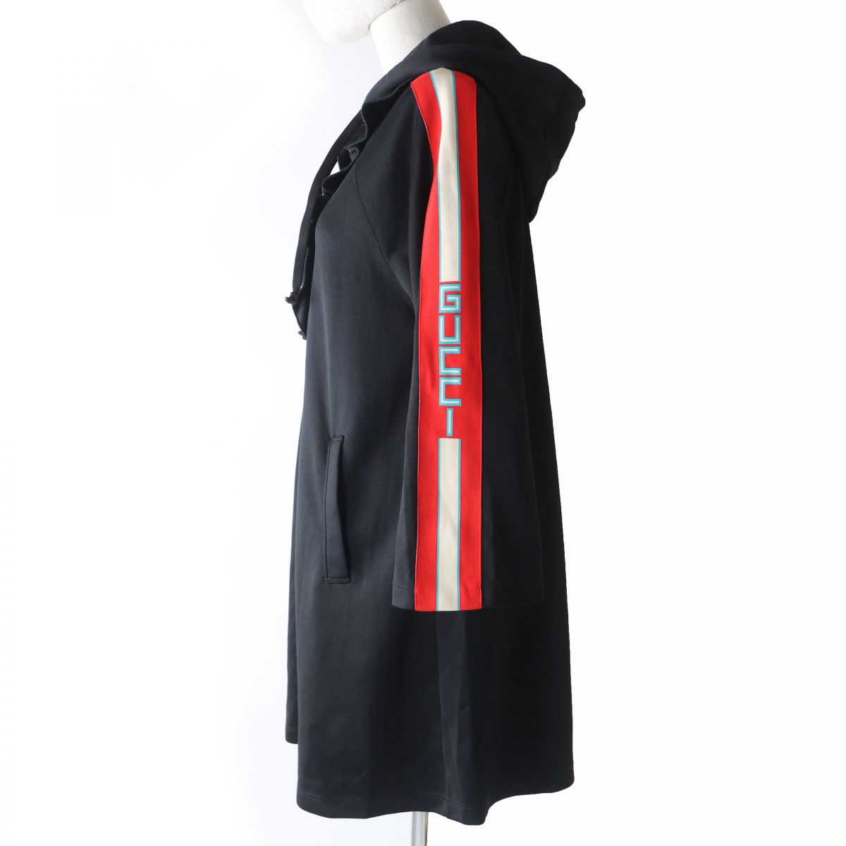 GUCCI one piece Outer material: 55% polyester, Outer material: 45% cotton, Part: 100% nylon black Women XS Used