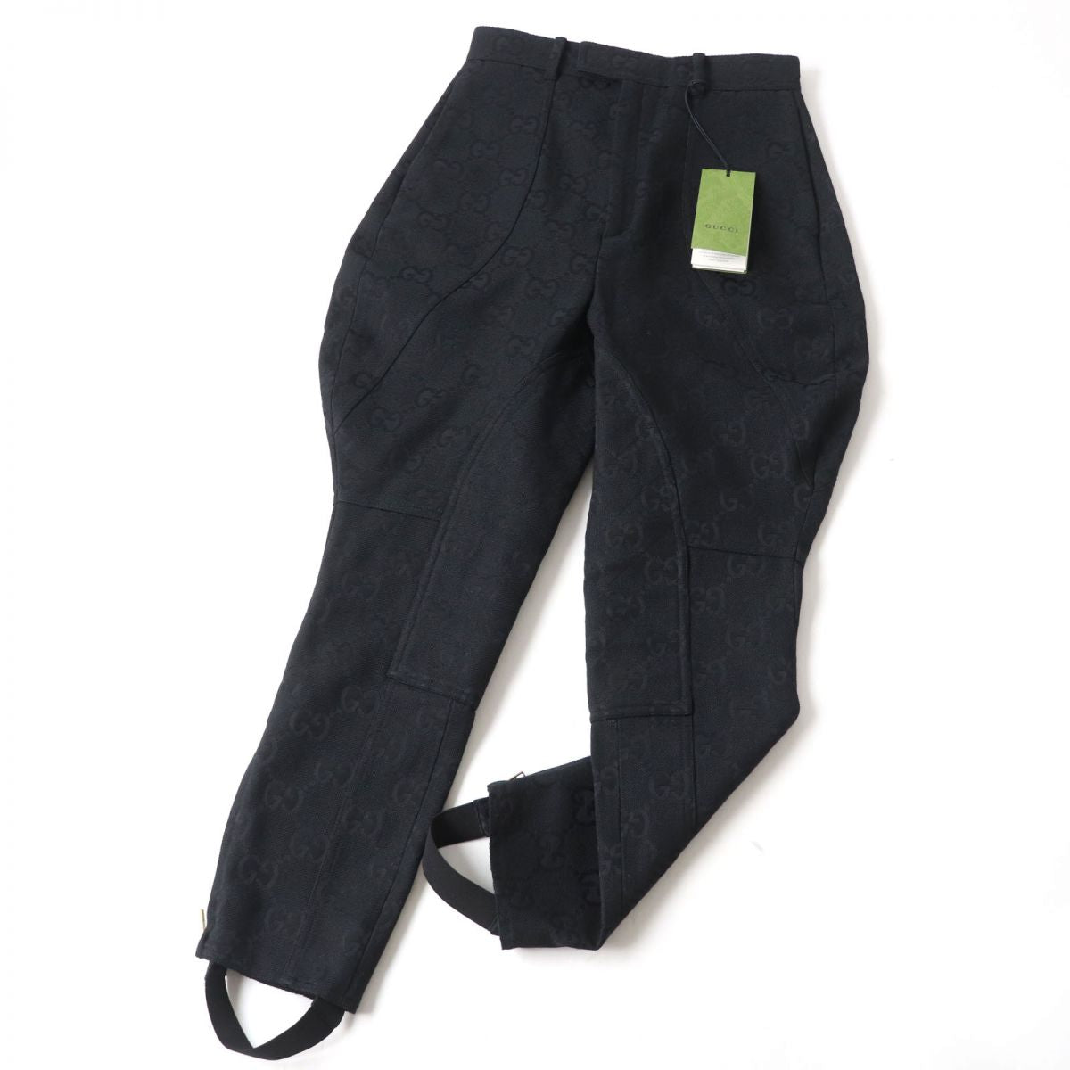 GUCCI Pants Main: 70% cotton, Main: 30% polyester black Women 40 Used