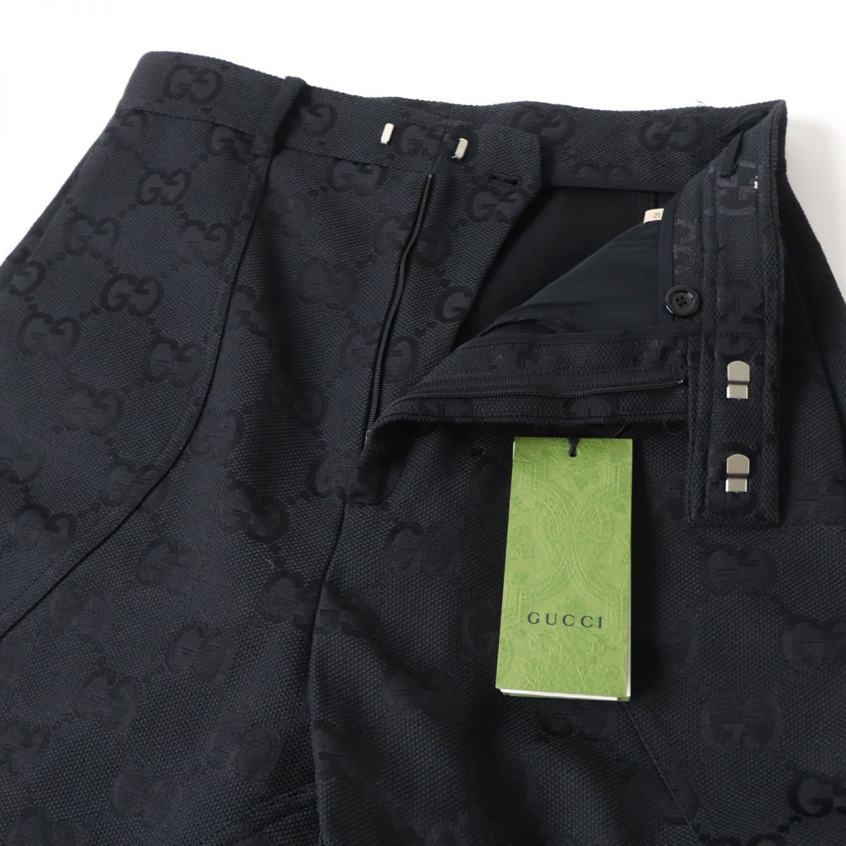GUCCI Pants Main: 70% cotton, Main: 30% polyester black Women 40 Used