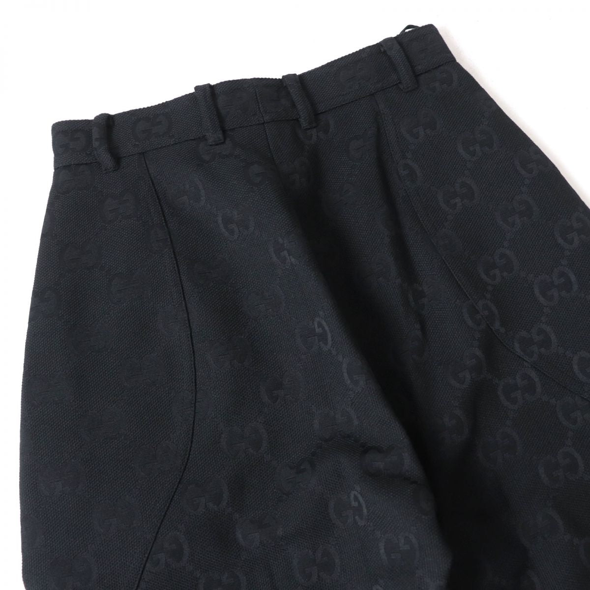 GUCCI Pants Main: 70% cotton, Main: 30% polyester black Women 40 Used
