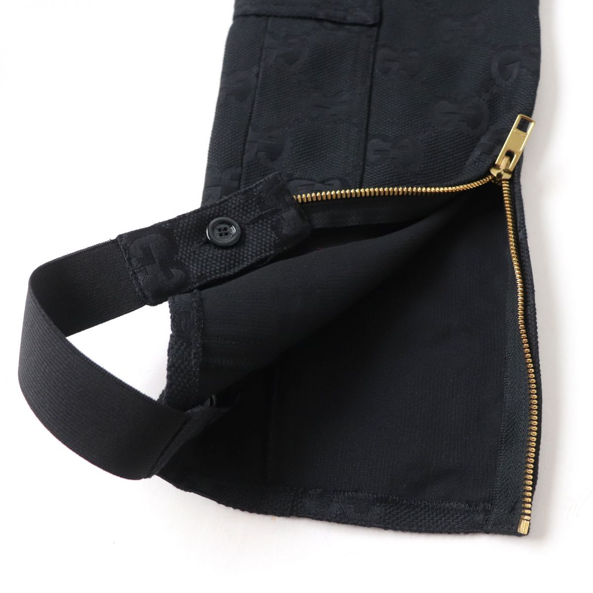 GUCCI Pants Main: 70% cotton, Main: 30% polyester black Women 40 Used
