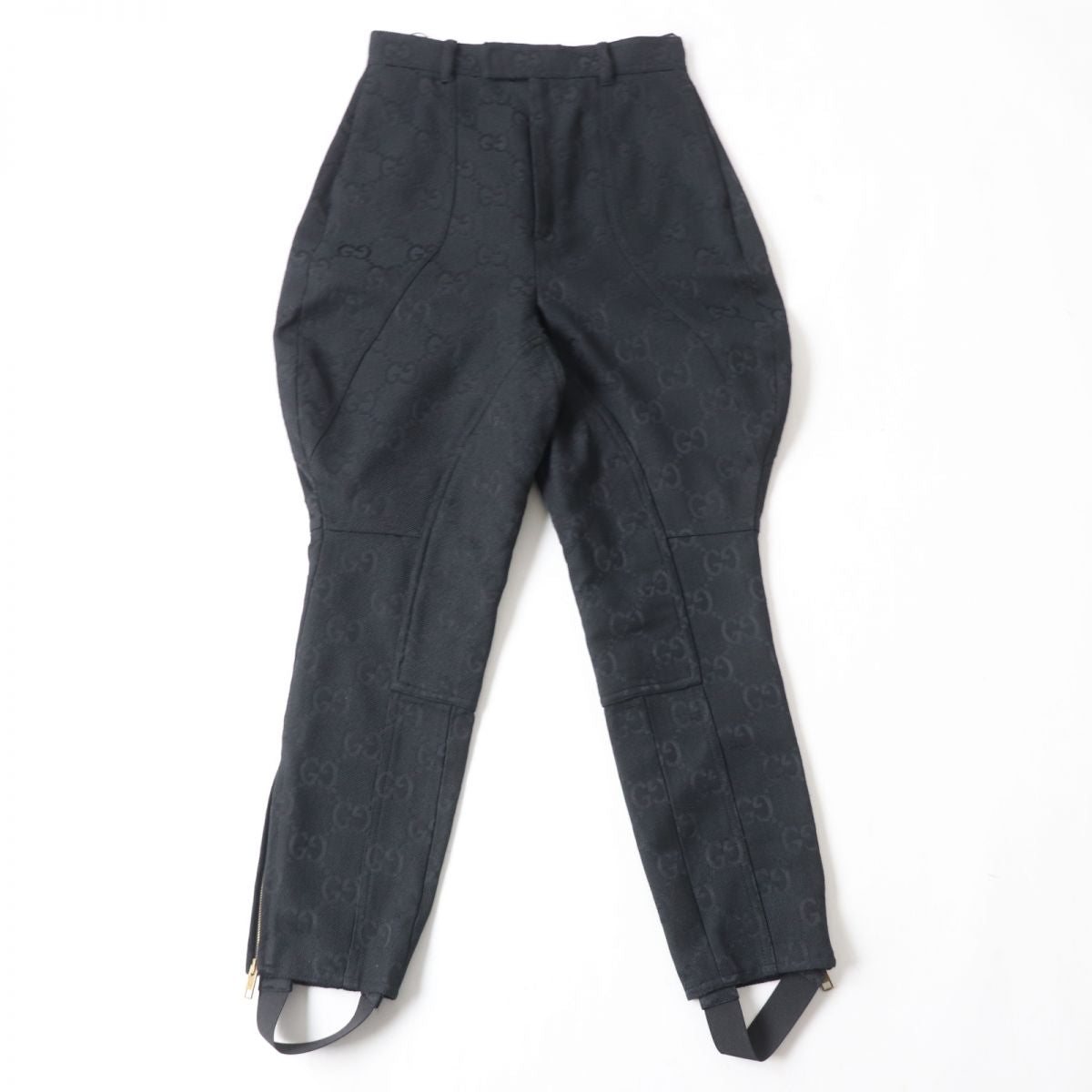 GUCCI Pants Main: 70% cotton, Main: 30% polyester black Women 36 Used