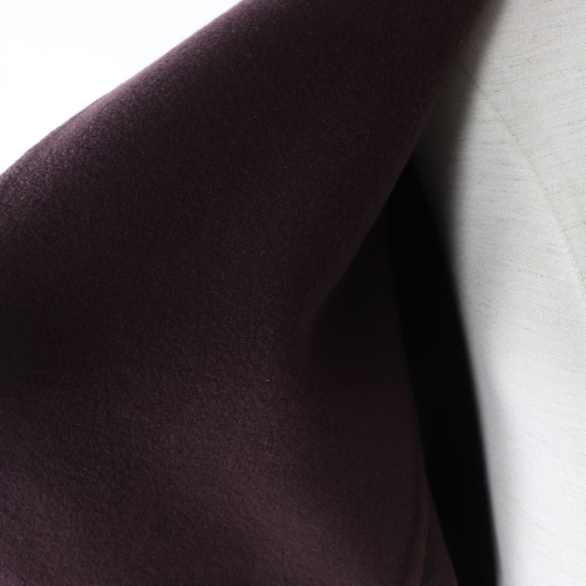 HERMES Jacket Main: 100% cashmere Brown type Women 40 Used