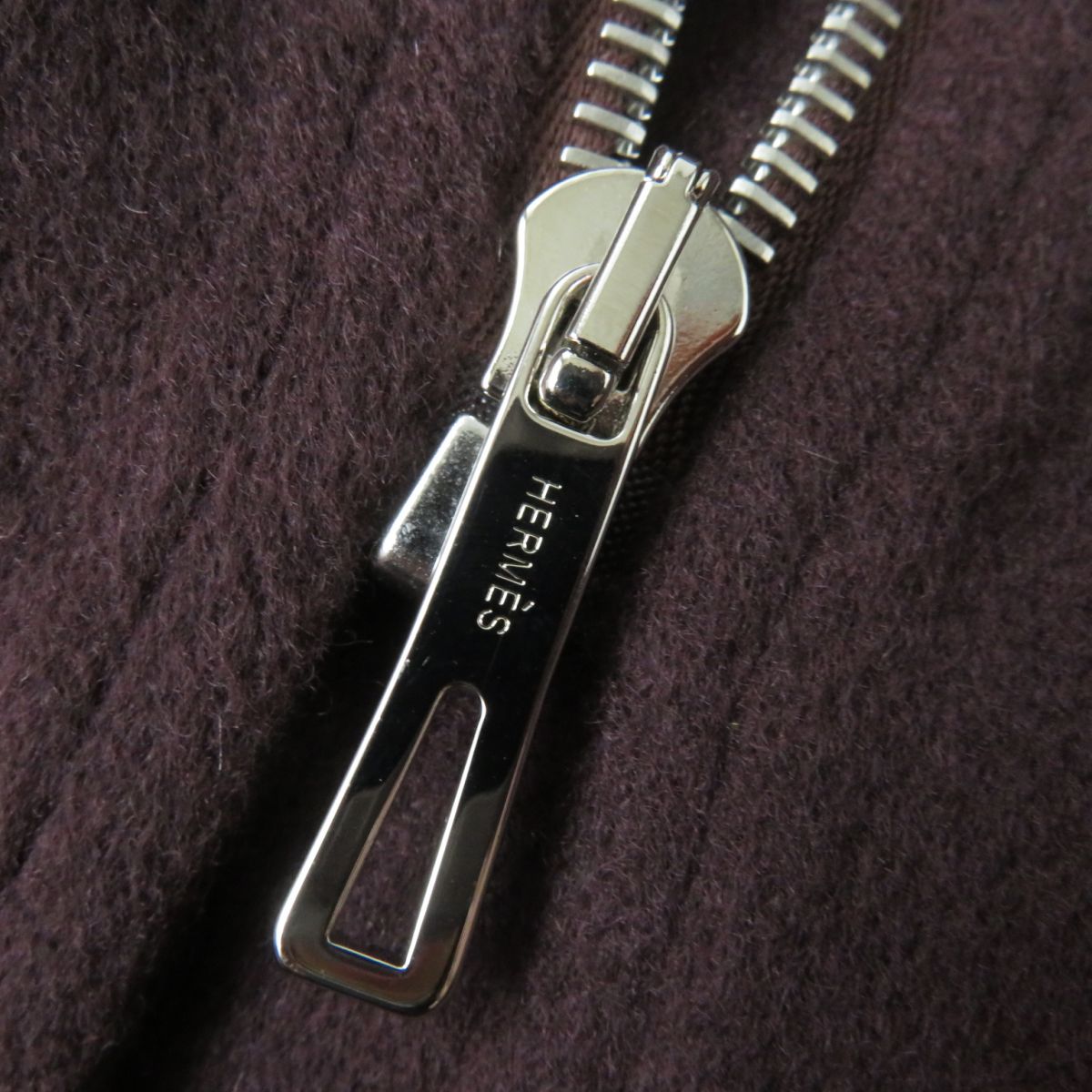 HERMES Jacket Main: 100% cashmere Brown type Women 40 Used