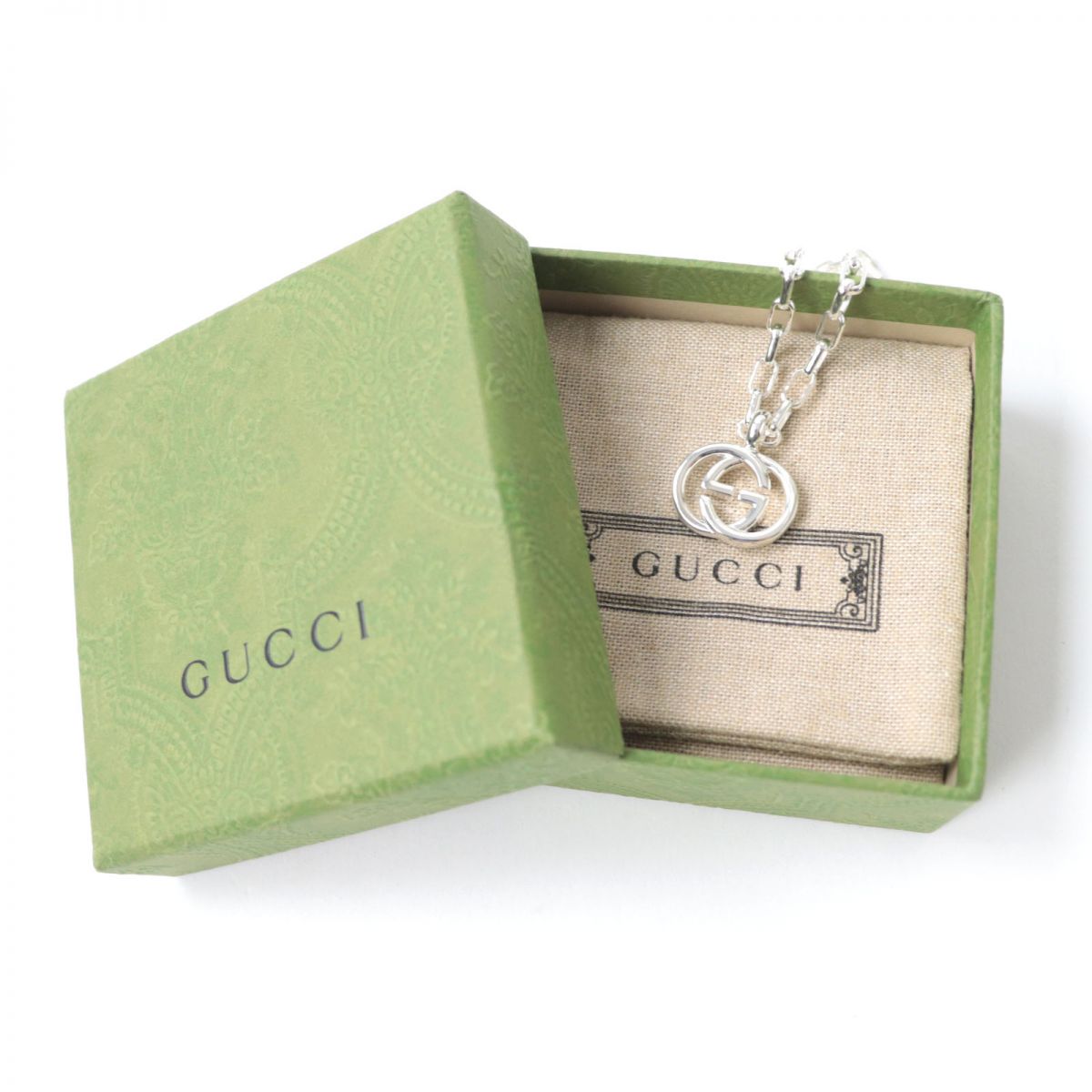 GUCCI Necklace AG925 Silver