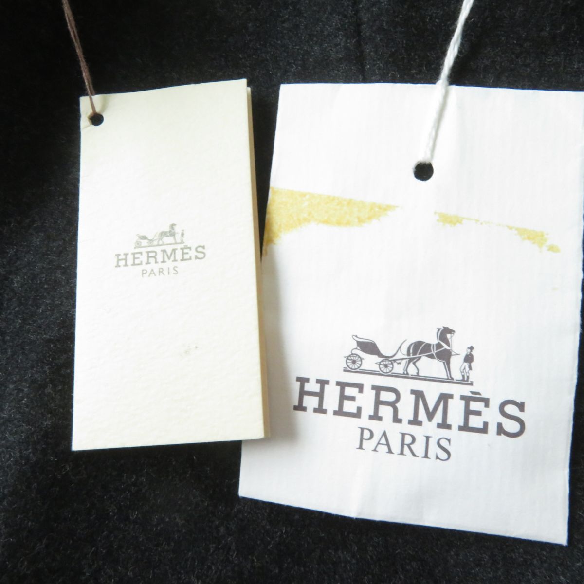HERMES skirt Outer: 90% wool, Outer: 10% cashmere, Lining: 100% silk Black type Women 34 Used