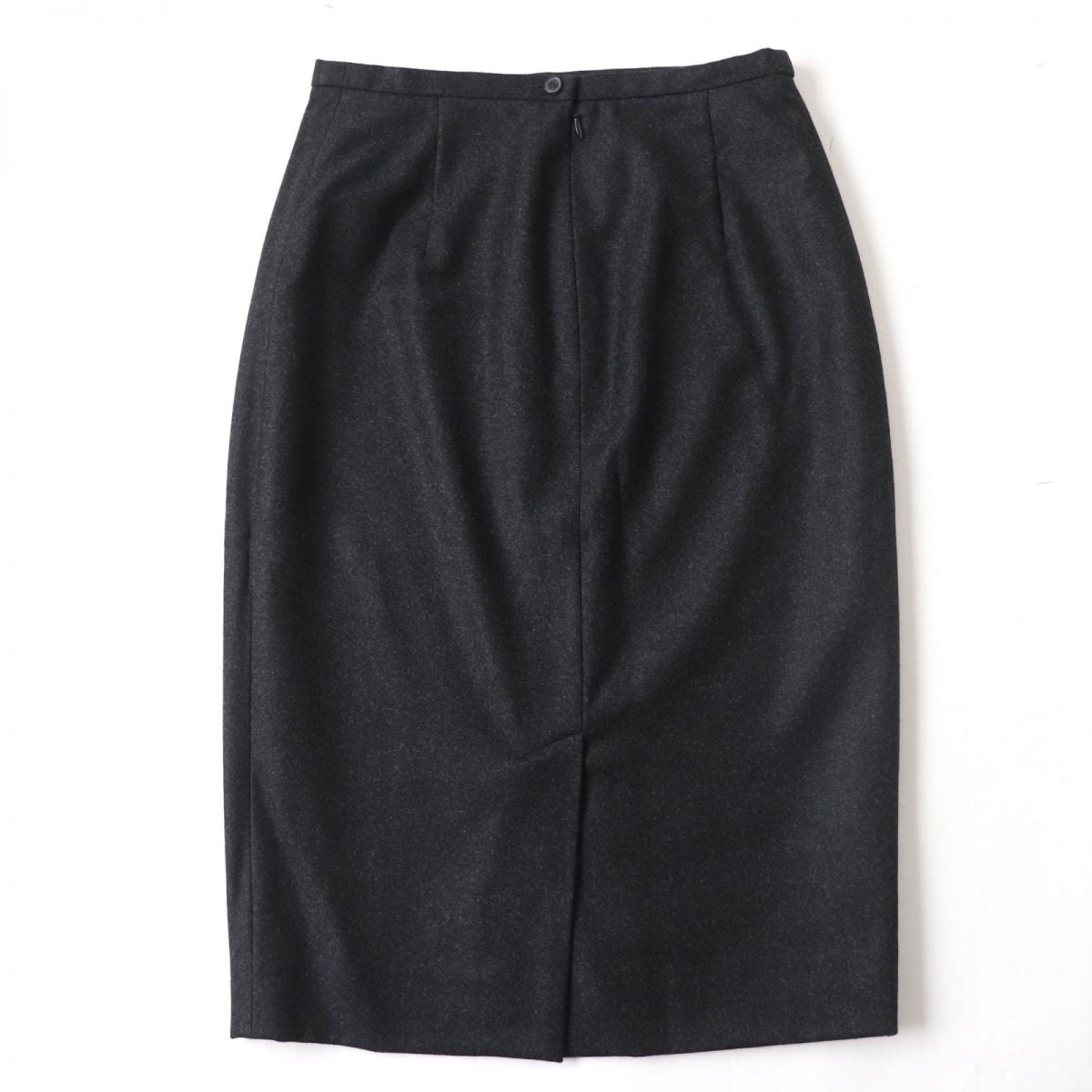 HERMES skirt Outer: 90% wool, Outer: 10% cashmere, Lining: 100% silk Black type Women 34 Used