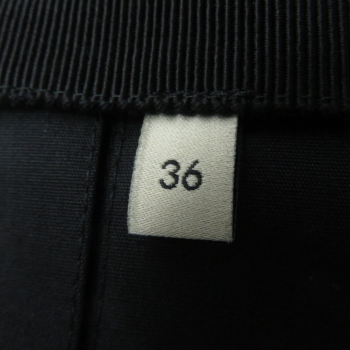 GUCCI skirt 669706 Main: 100% cotton black Women 36 Used