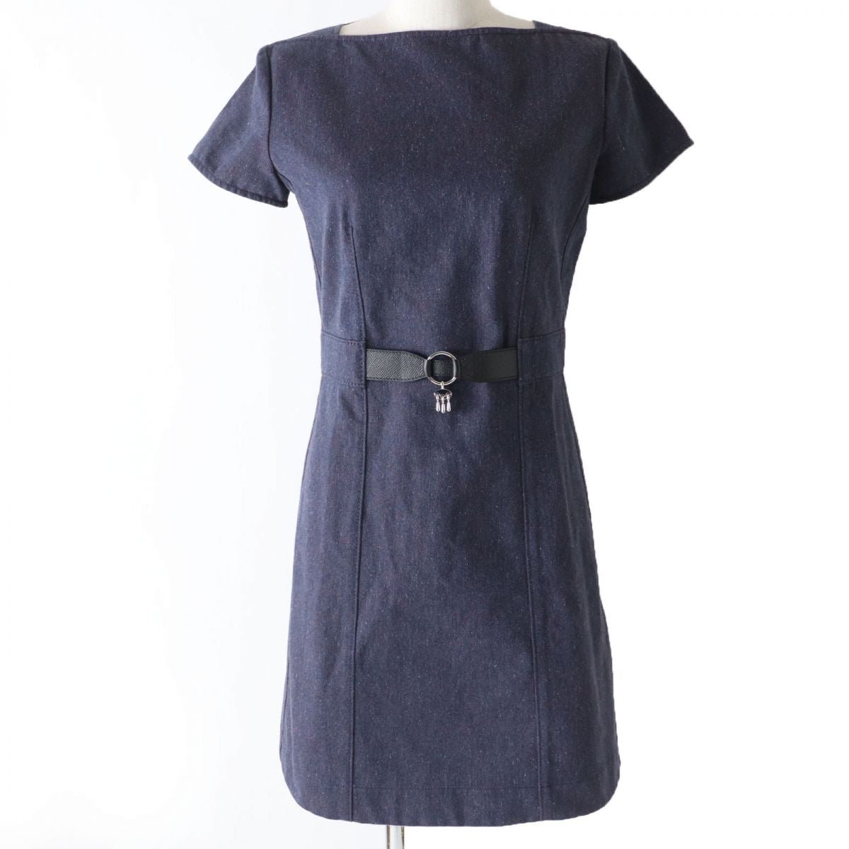 HERMES one piece cotton Purple type 34