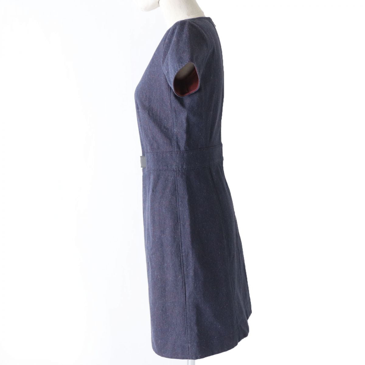 HERMES one piece cotton Purple type 34