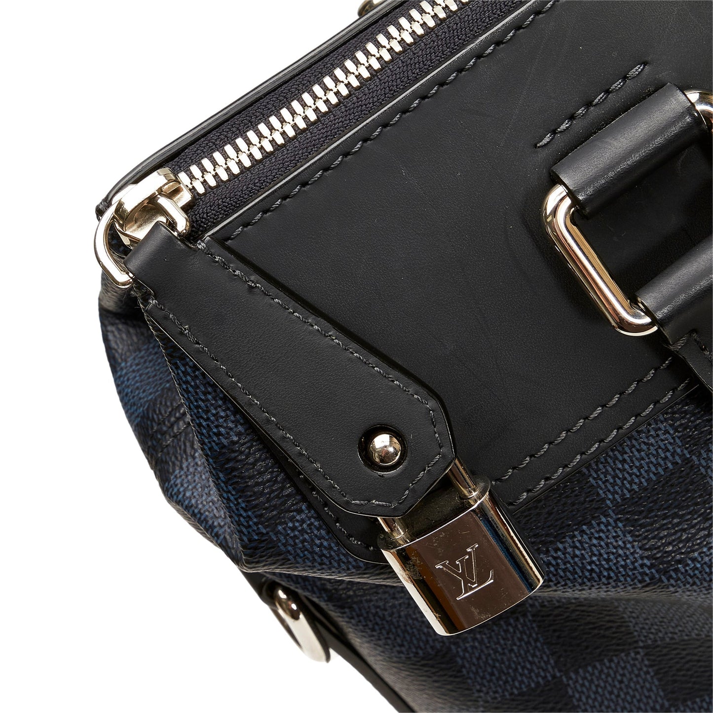 LOUIS VUITTON Damier Cobalt Greenwich Satchel
