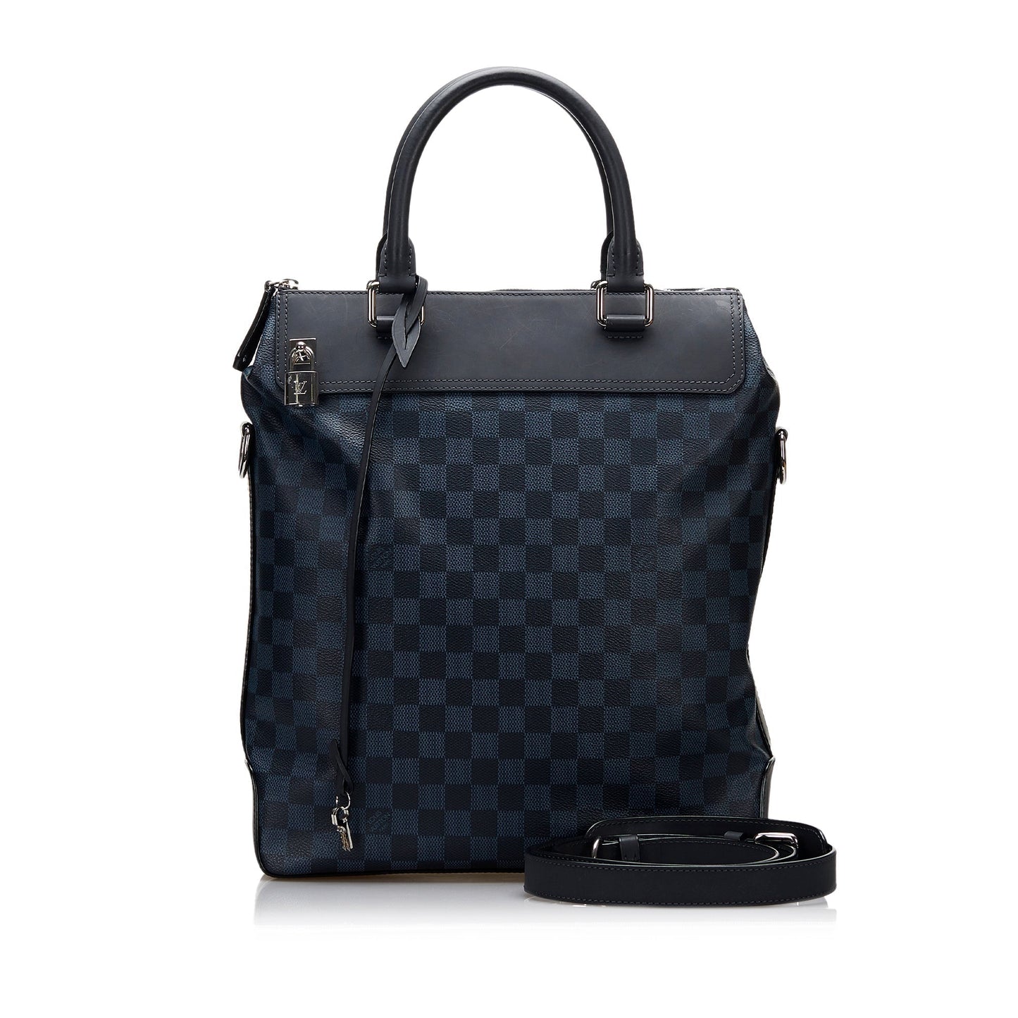 LOUIS VUITTON Damier Cobalt Greenwich Satchel