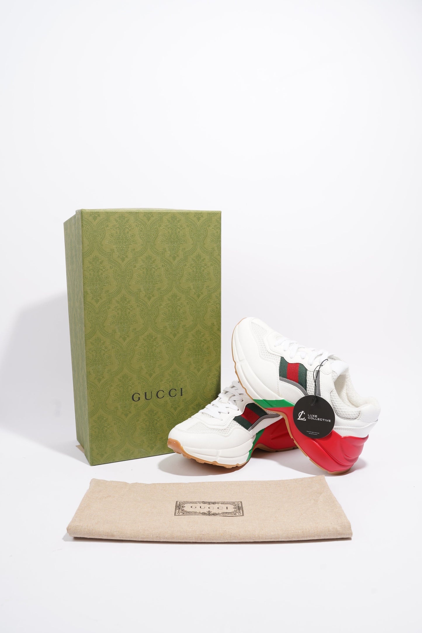 Gucci Gucci Rhyton Epilogue White / Red Mesh EU 36.5 UK 3.5