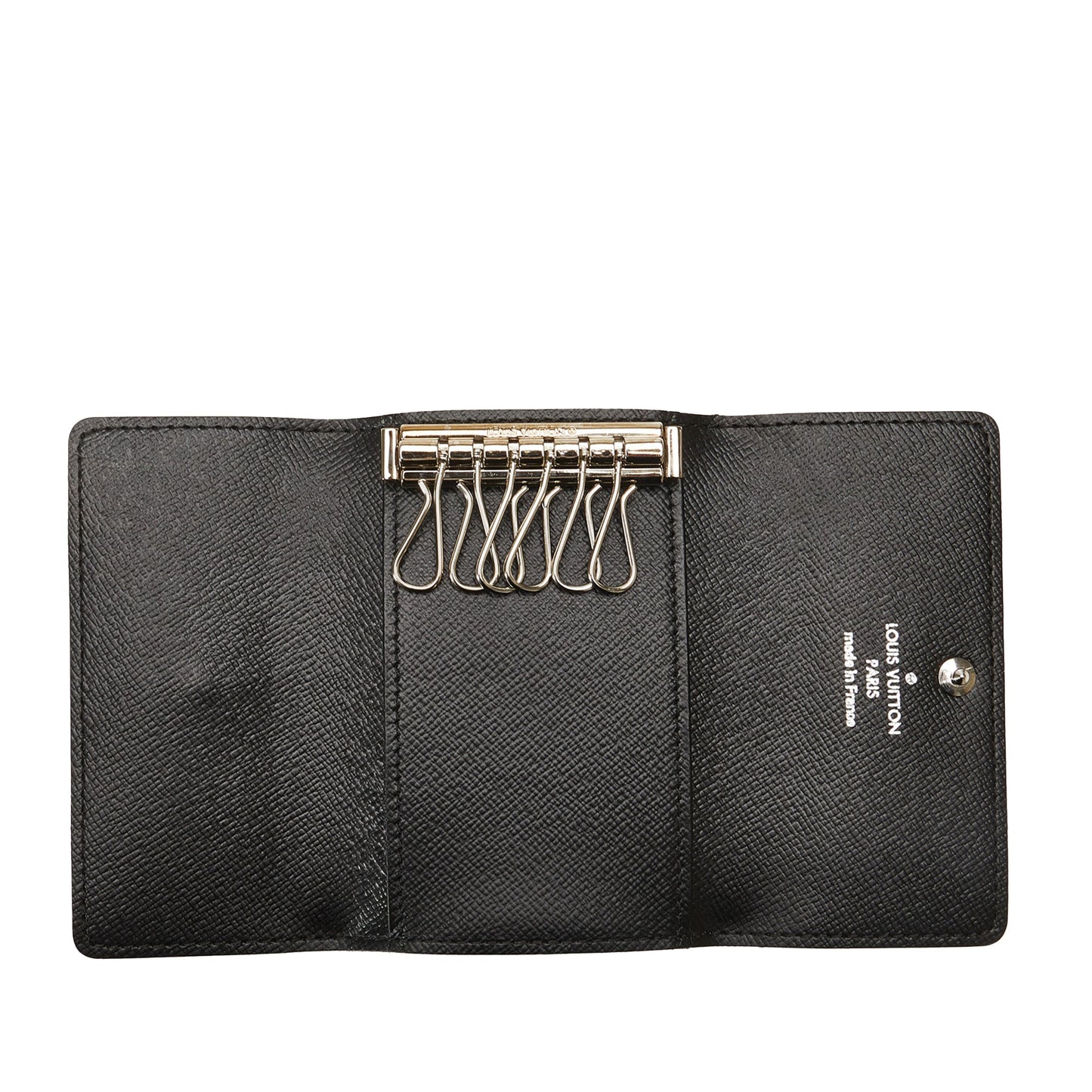 LOUIS VUITTON Damier Graphite 6 Key Holder