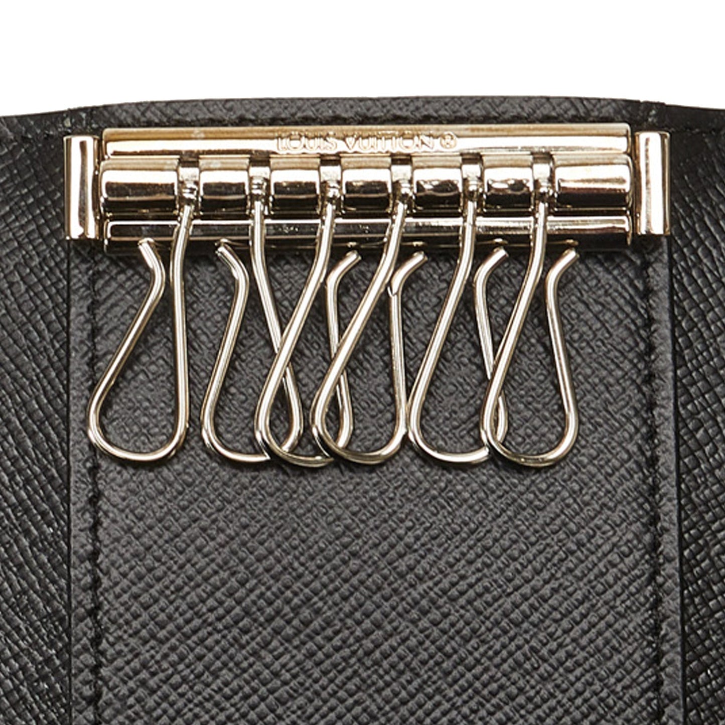 LOUIS VUITTON Damier Graphite 6 Key Holder