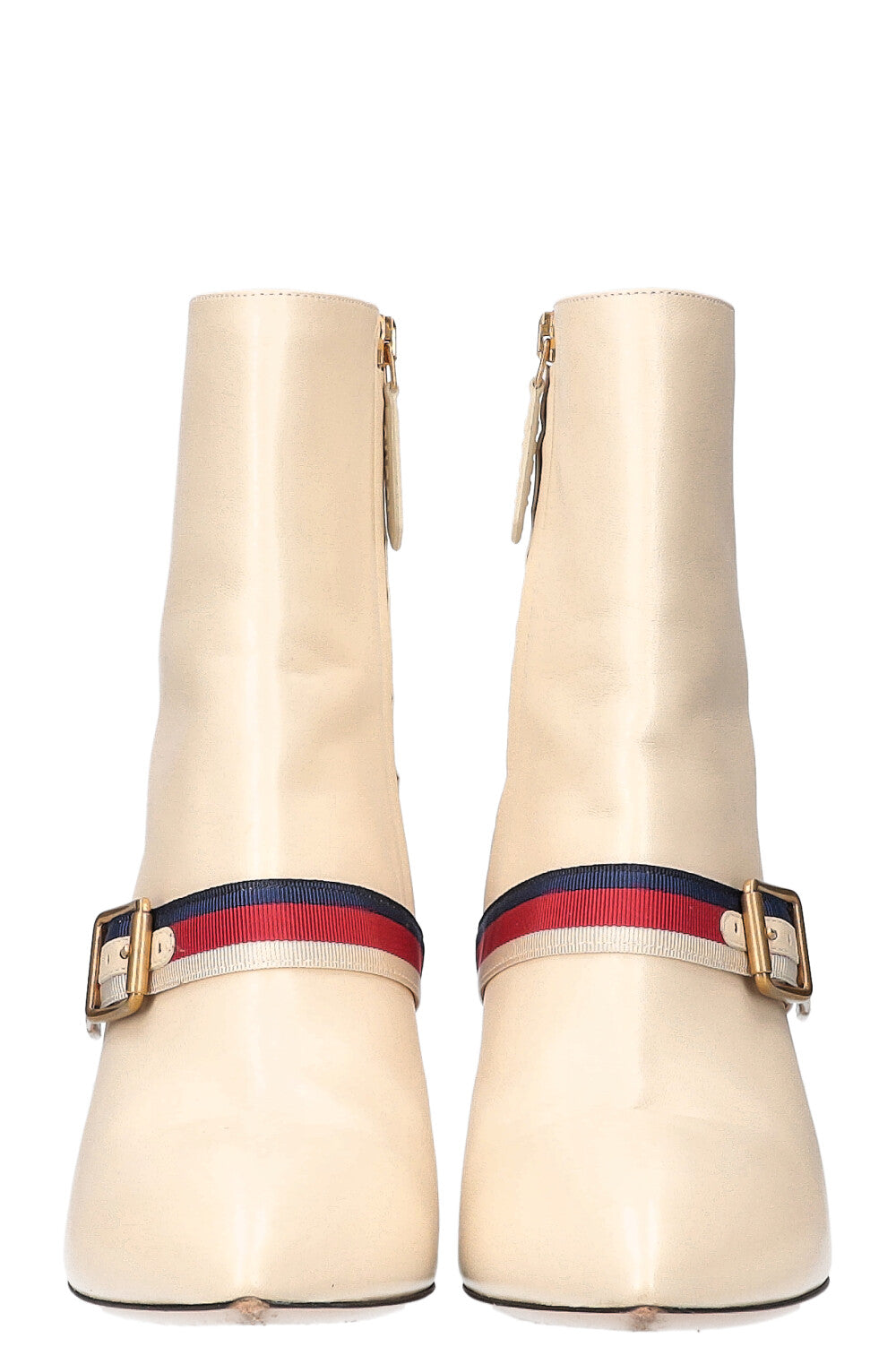 GUCCI Sylvie Boots Ivory