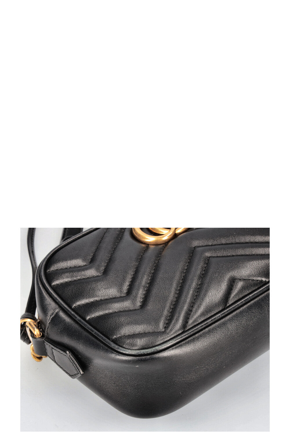 GUCCI Marmont Small Camera Bag Black