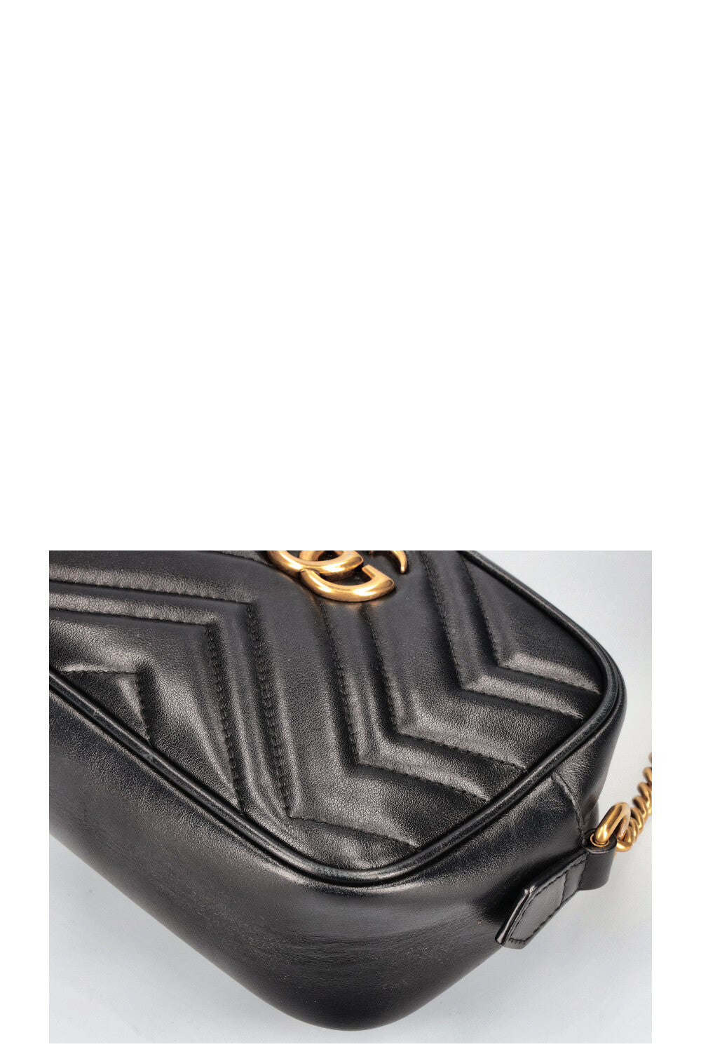 GUCCI Marmont Small Camera Bag Black