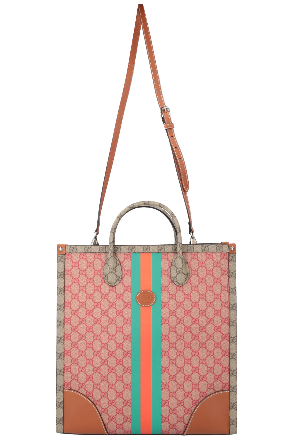 GUCCI Dans Le Vert GG Supreme Tote Bag
