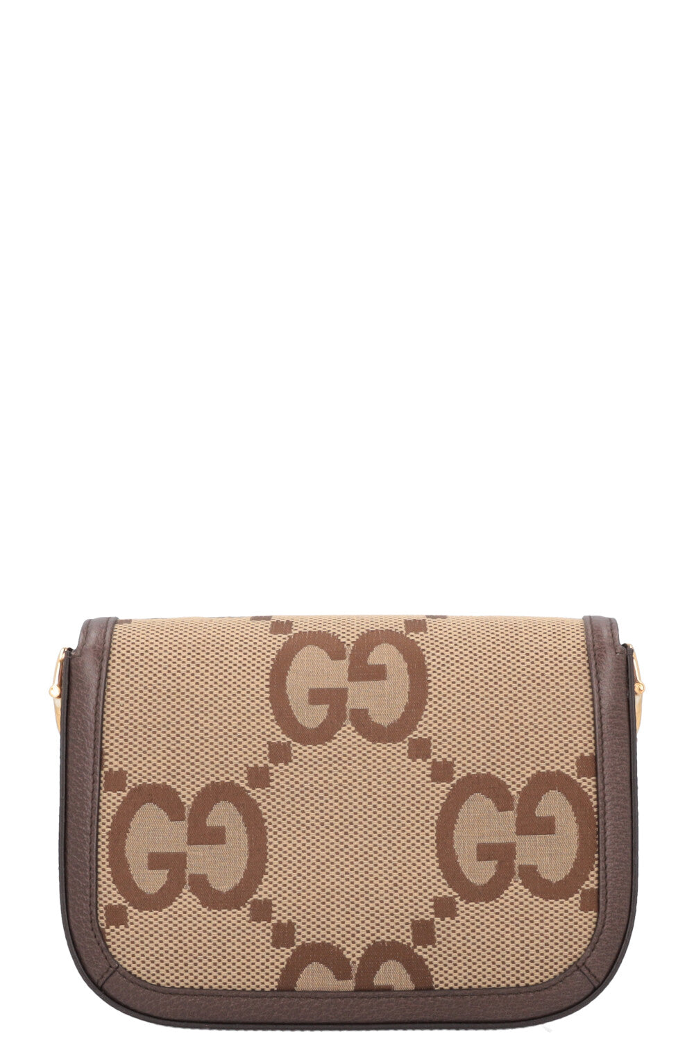GUCCI 1955 Horsebit Giant GG Crossbody Bag Canvas