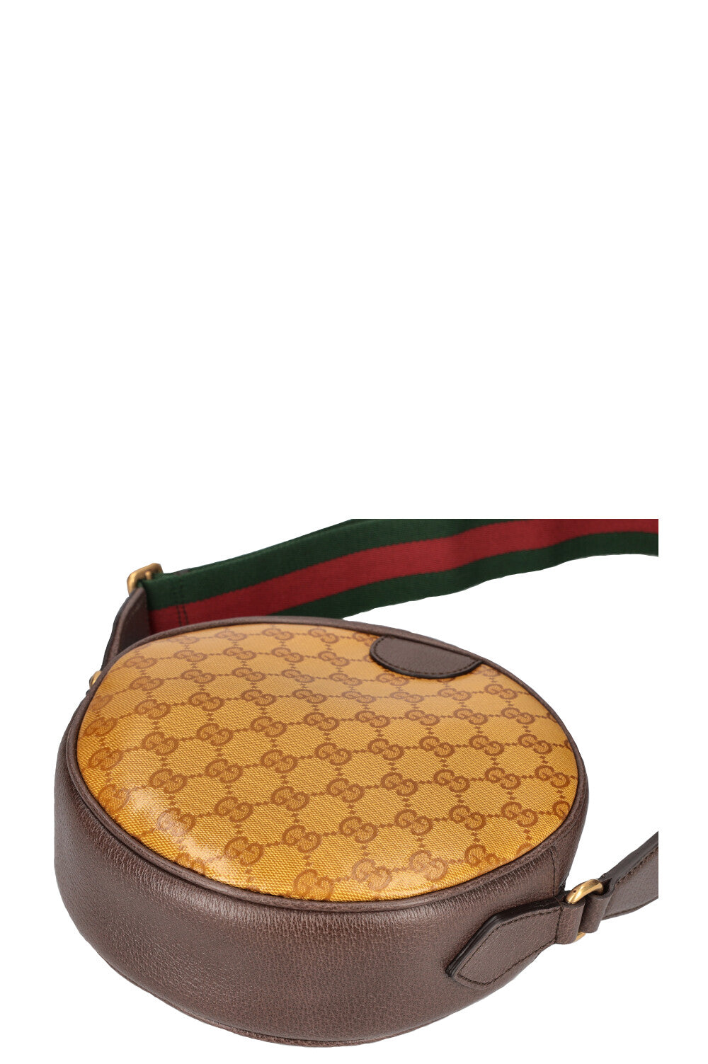 GUCCI x ADIDAS Ophidia Round Crossbody Bag Yellow