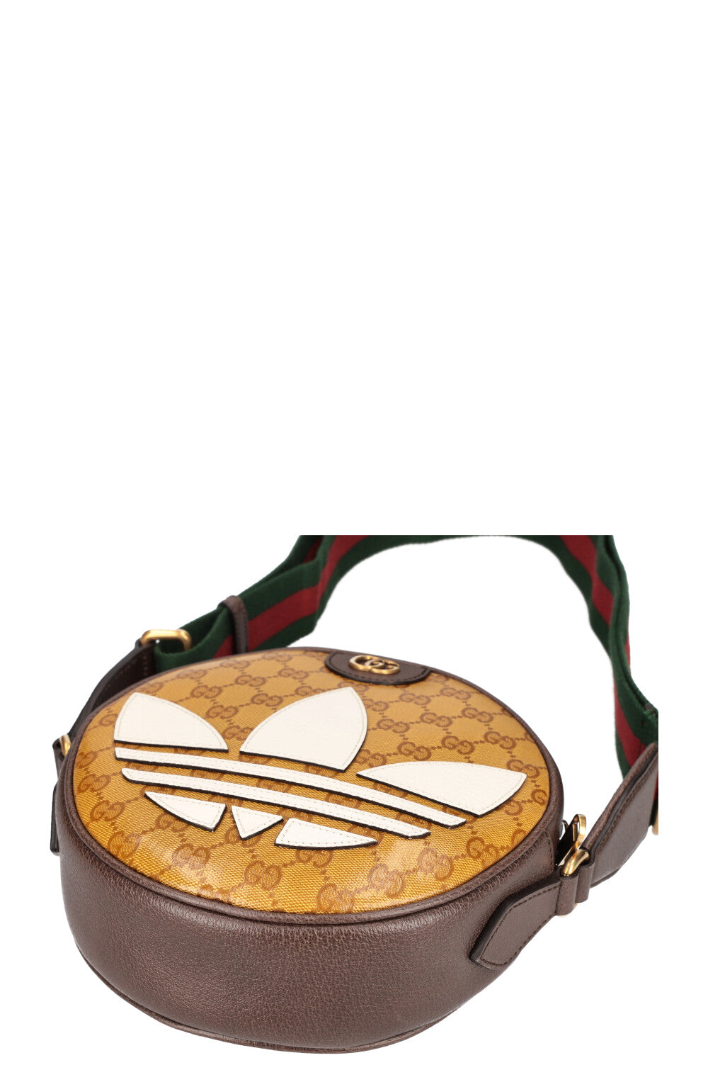 GUCCI x ADIDAS Ophidia Round Crossbody Bag Yellow
