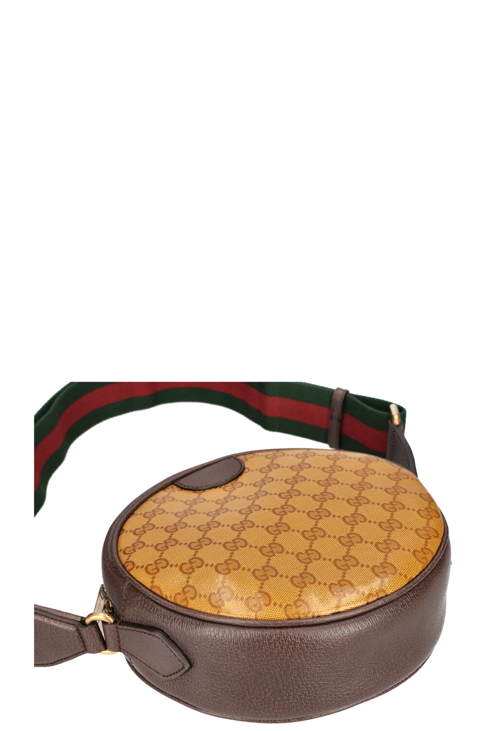 GUCCI x ADIDAS Ophidia Round Crossbody Bag Yellow