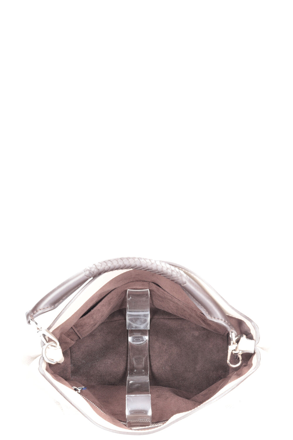 LOUIS VUITTON Babylone Bag Mahina Grey