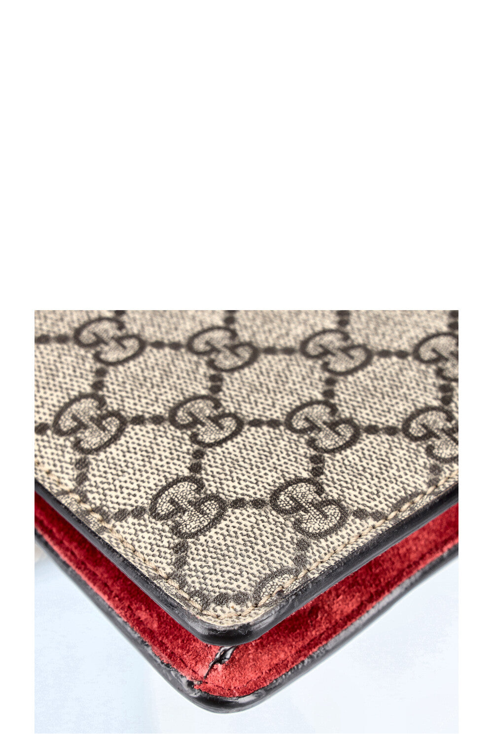 GUCCI Mini Dionysus Bag GG Supreme Red