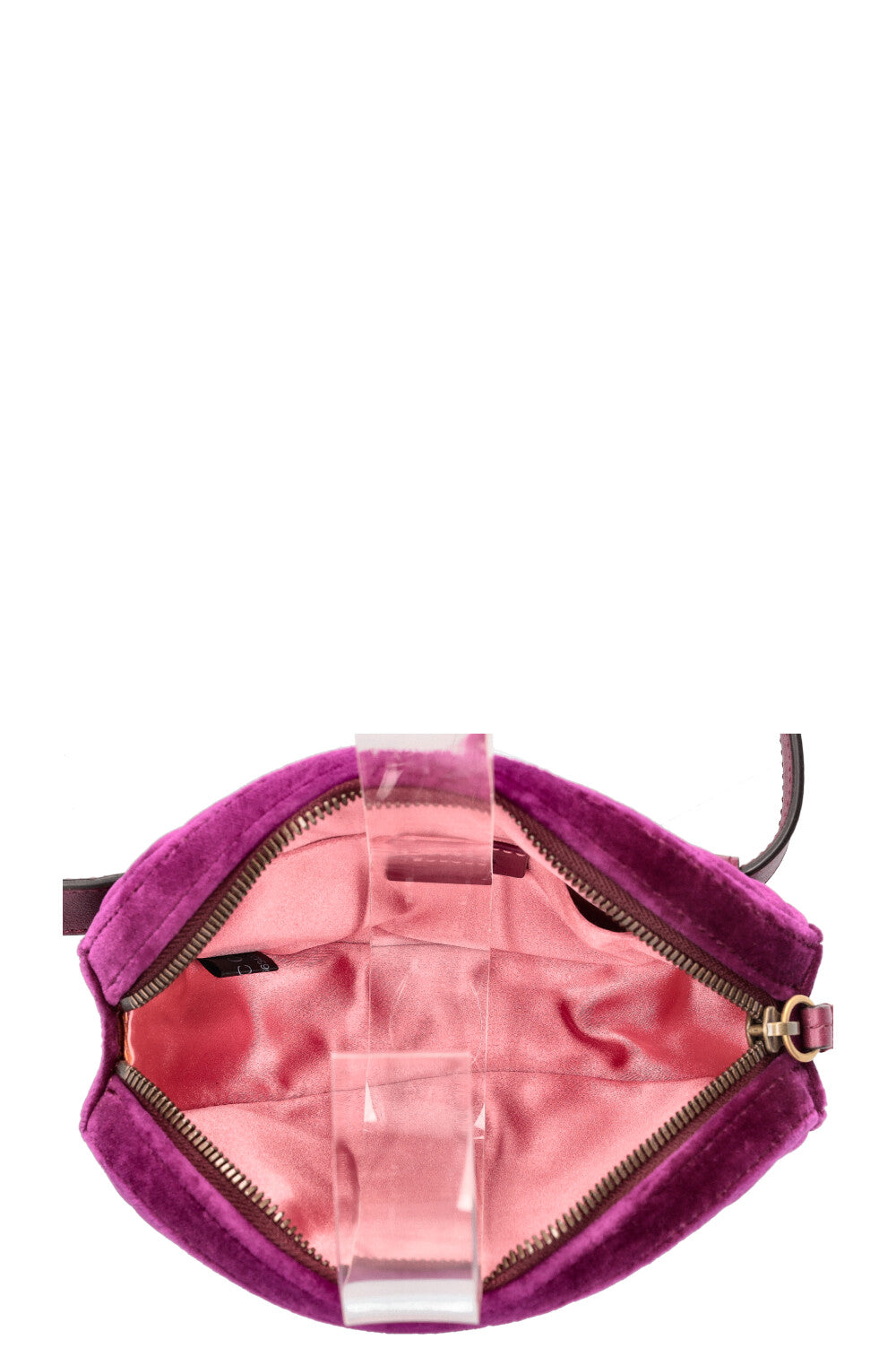 GUCCI Marmont Belt Bag Velvet Purple