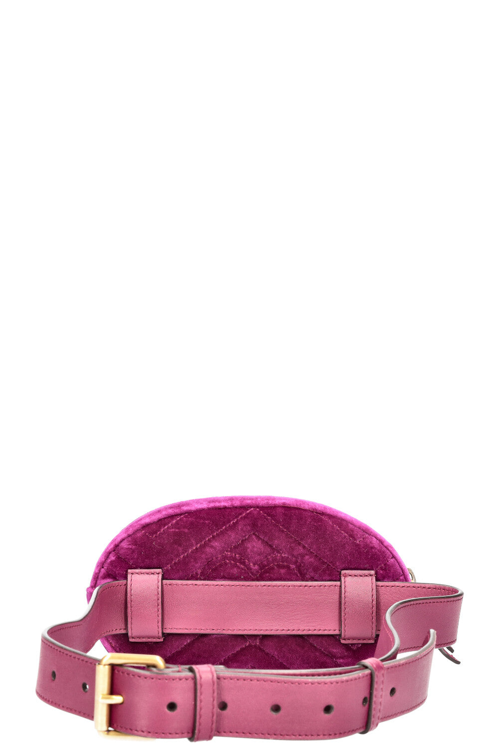 GUCCI Marmont Belt Bag Velvet Purple