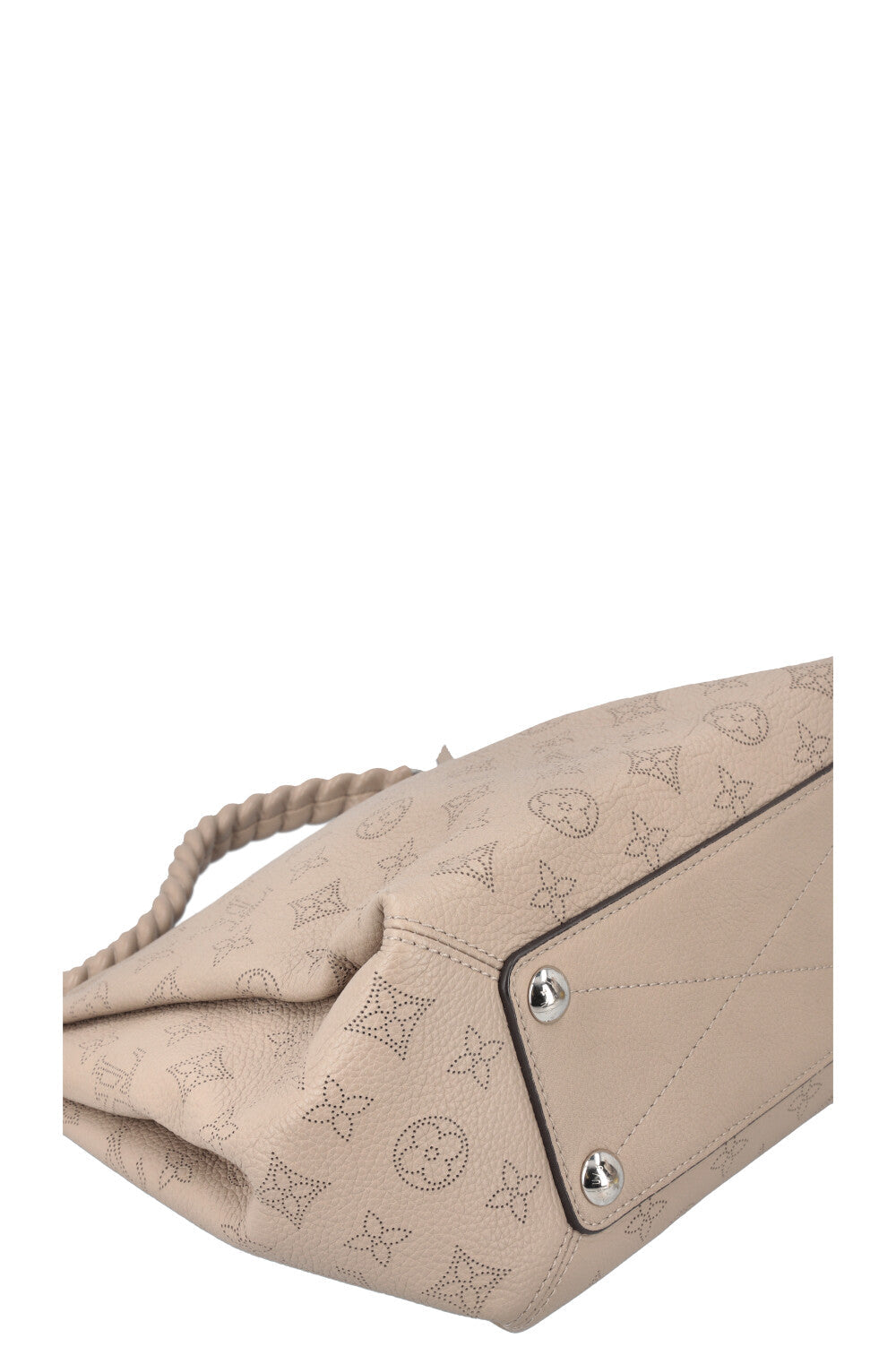 LOUIS VUITTON Babylone BB Bag Mahina Grey
