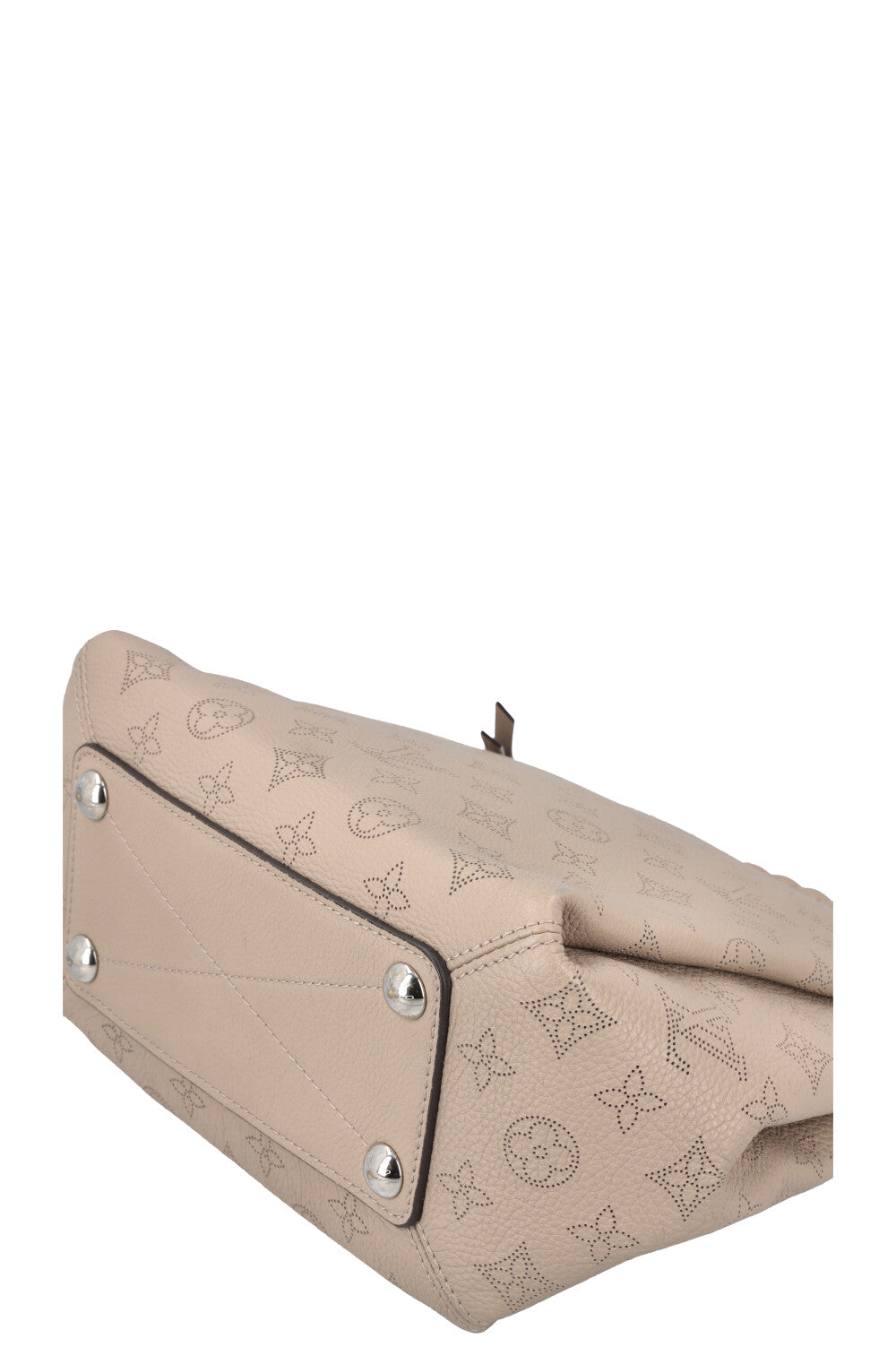 LOUIS VUITTON Babylone BB Bag Mahina Grey
