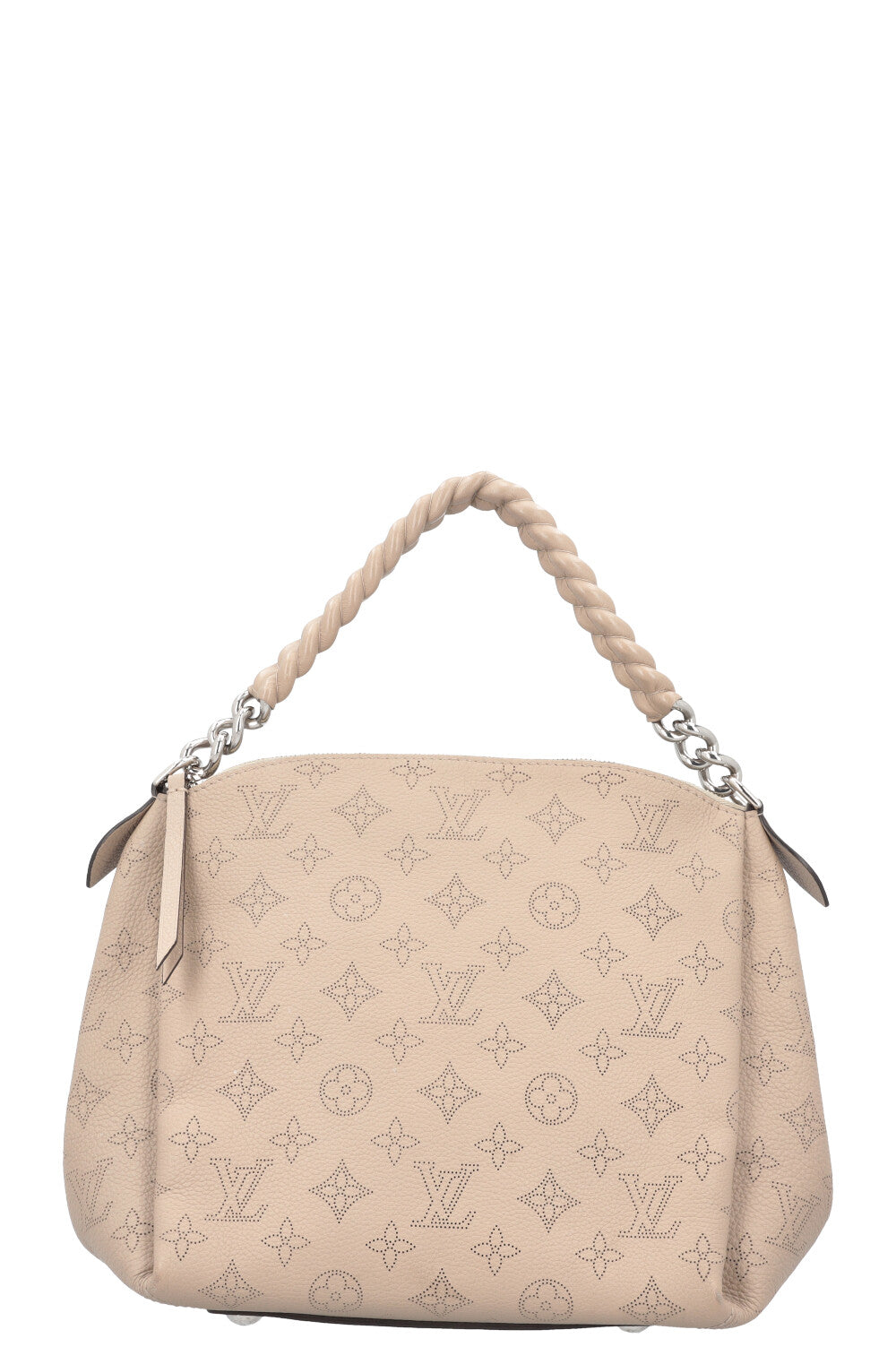 LOUIS VUITTON Babylone BB Bag Mahina Grey