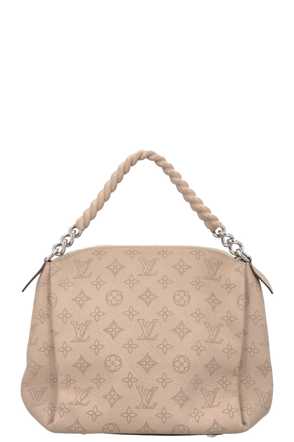 LOUIS VUITTON Babylone BB Bag Mahina Grey