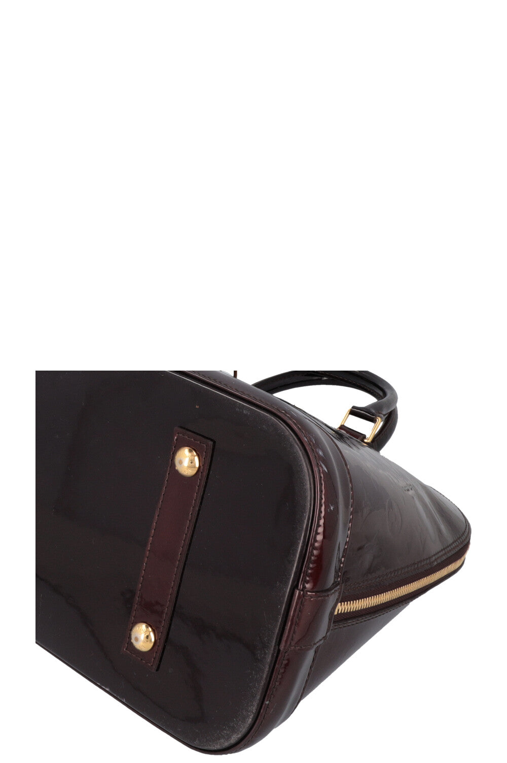 LOUIS VUITTON Alma GM Vernis Amarante