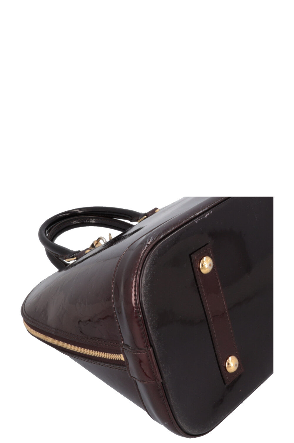 LOUIS VUITTON Alma GM Vernis Amarante