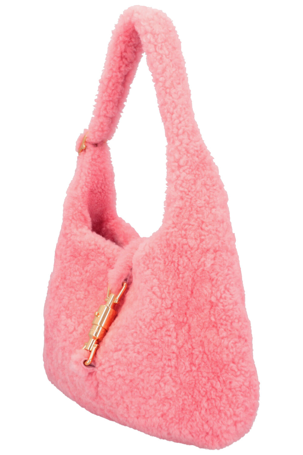 GUCCI 1961 Shearling Jackie Rosa