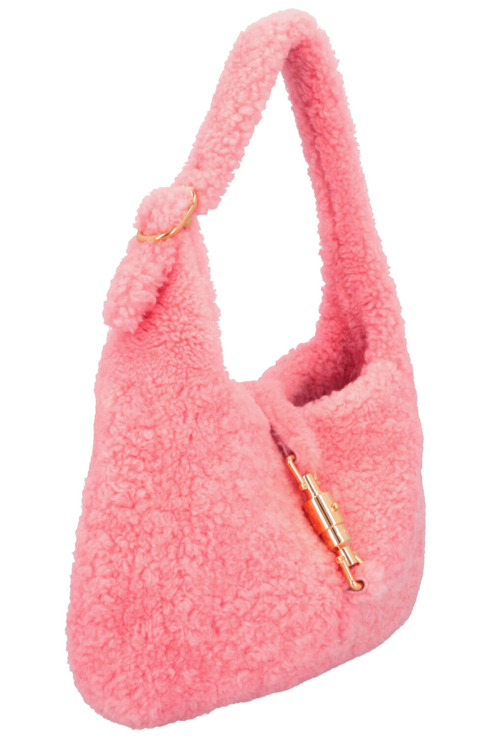 GUCCI 1961 Shearling Jackie Rosa
