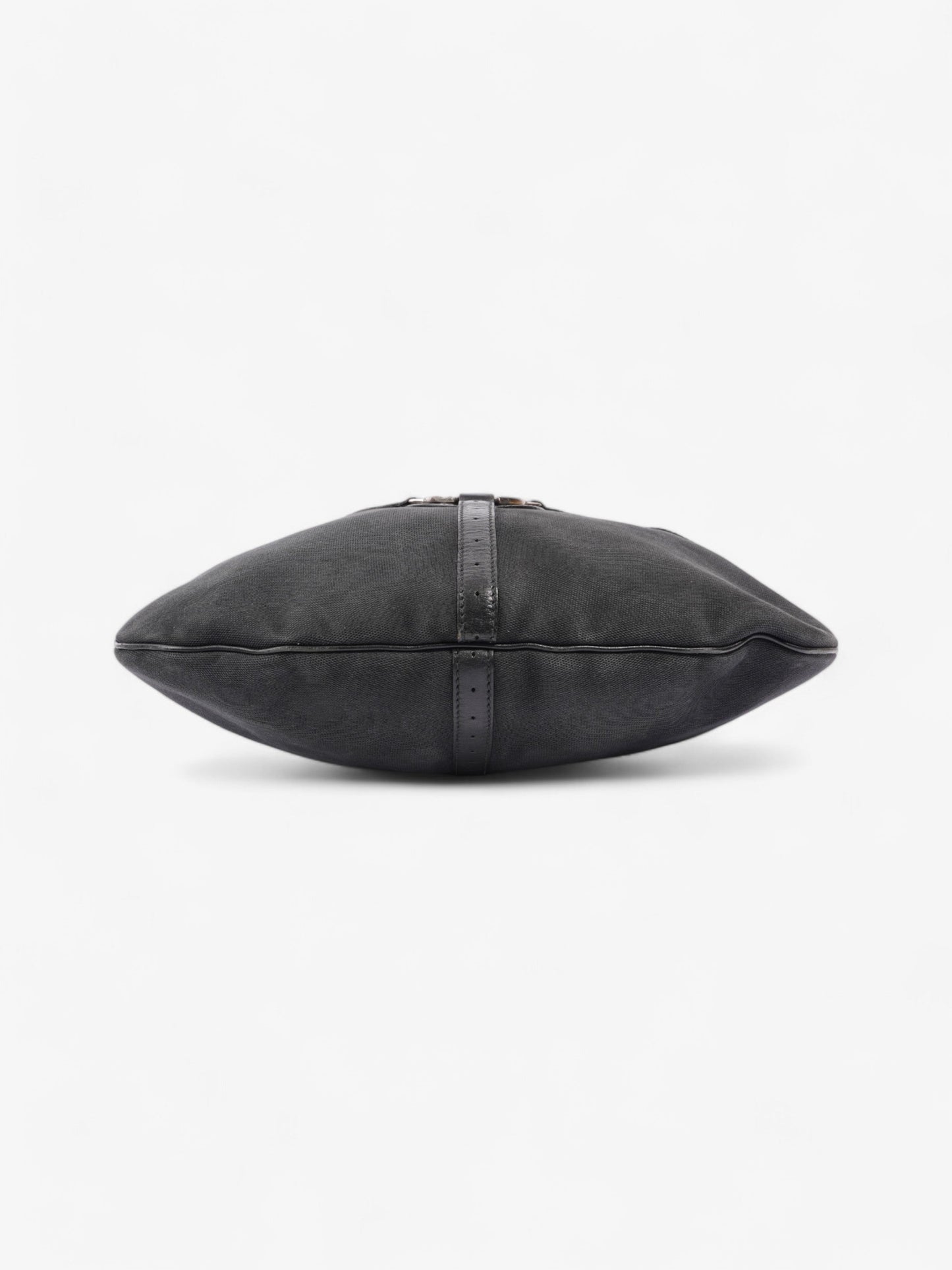 Gucci Reins Hobo Black Canvas