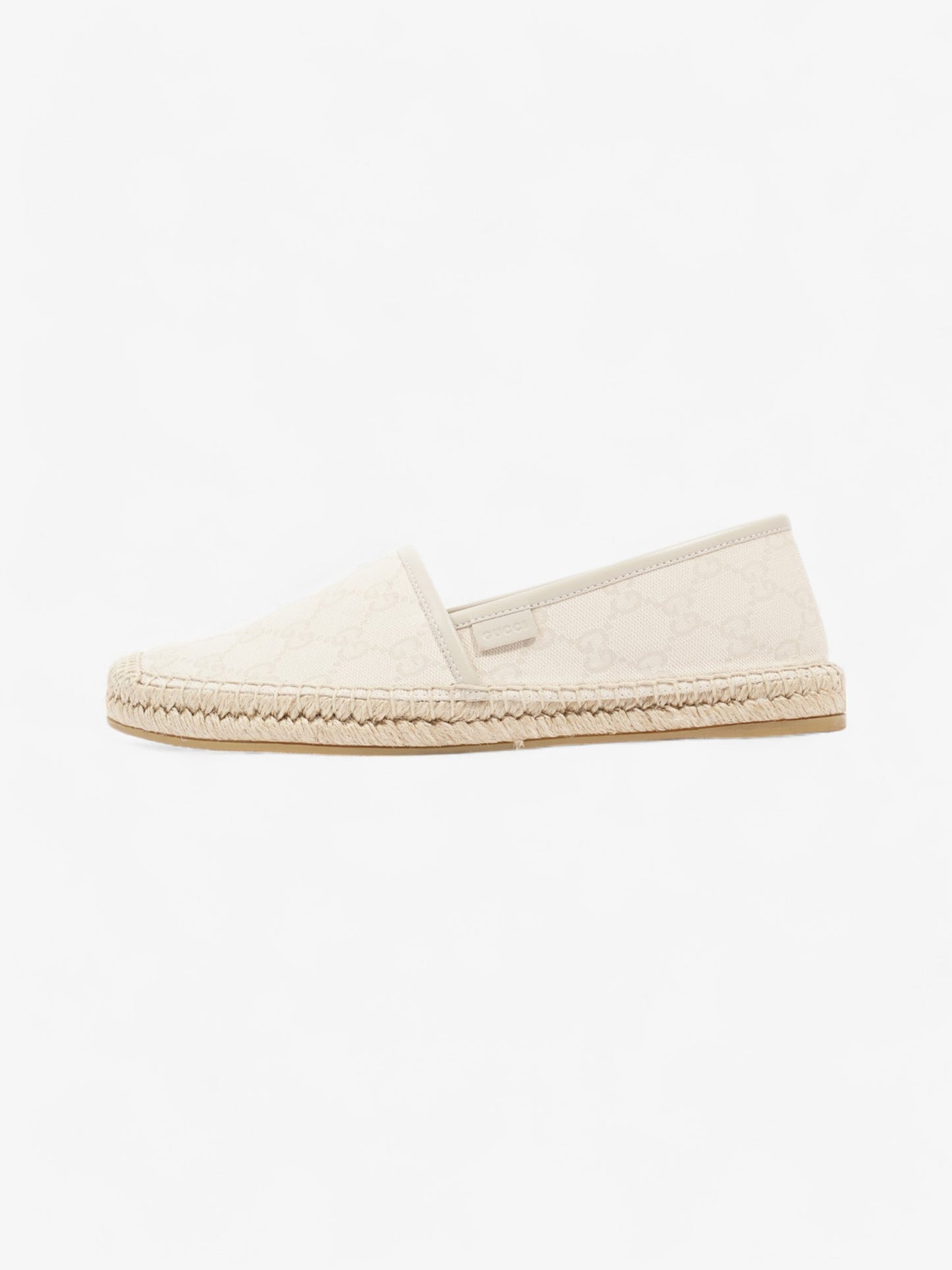 Gucci GG Espadrille Beige  Canvas EU 39 UK 6