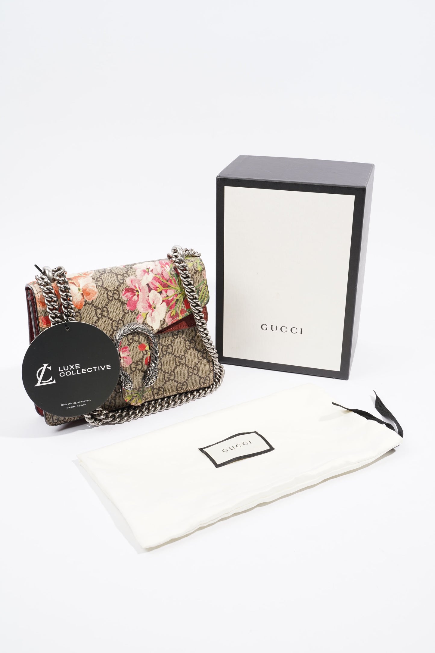 Gucci Dionysus Supreme / Floral Coated Canvas Mini