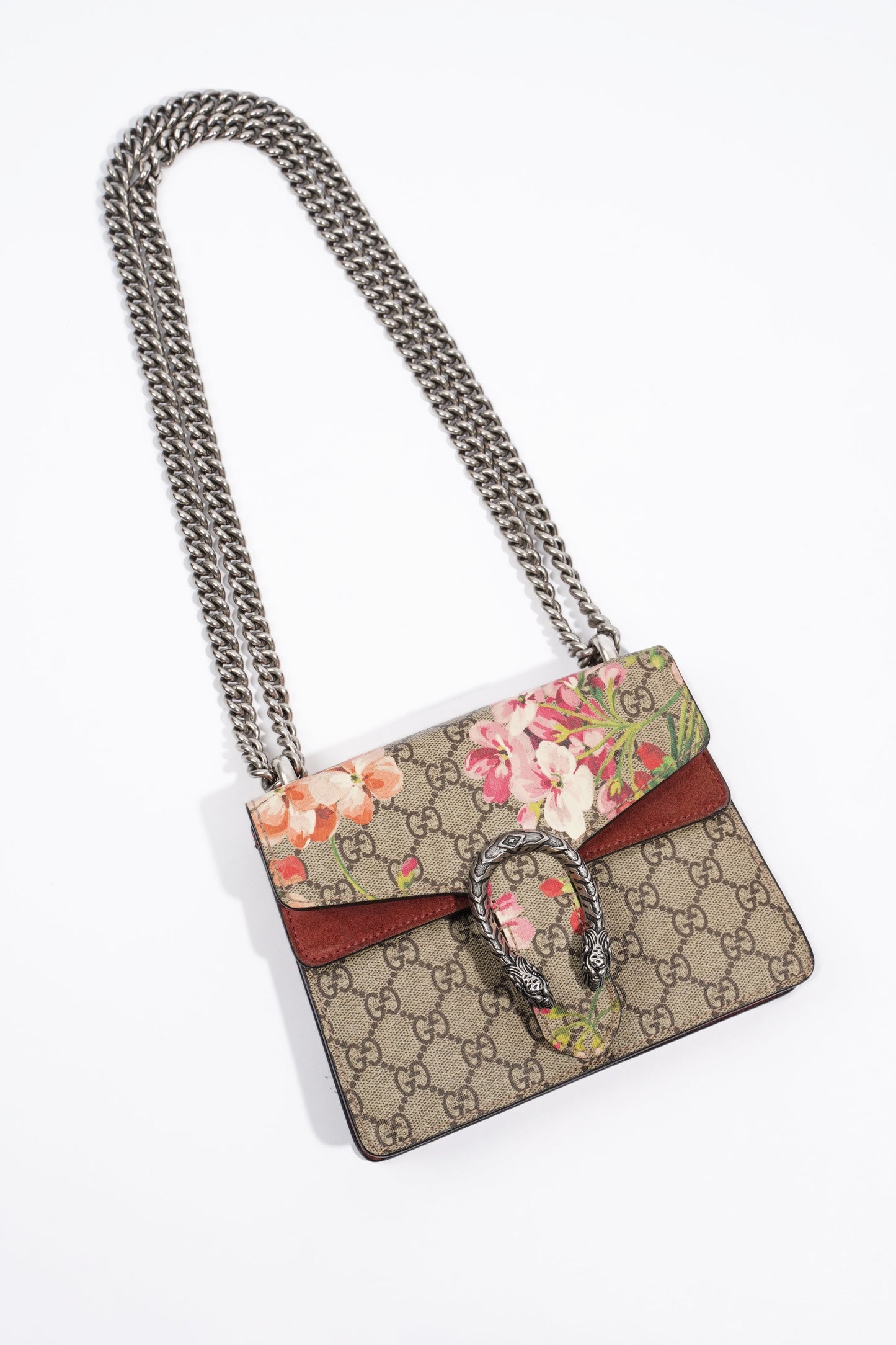 Gucci Dionysus Supreme / Floral Coated Canvas Mini