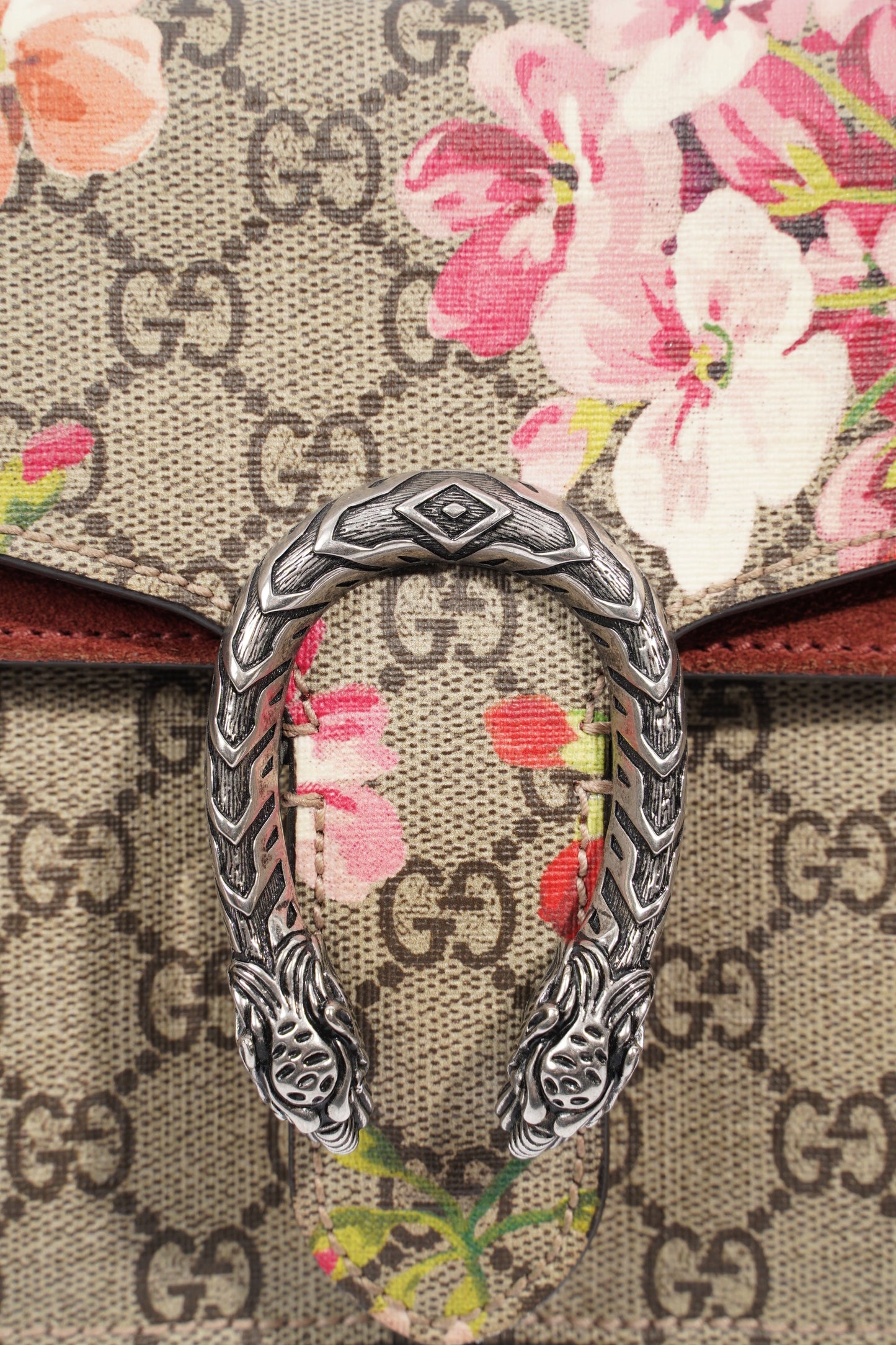 Gucci Dionysus Supreme / Floral Coated Canvas Mini