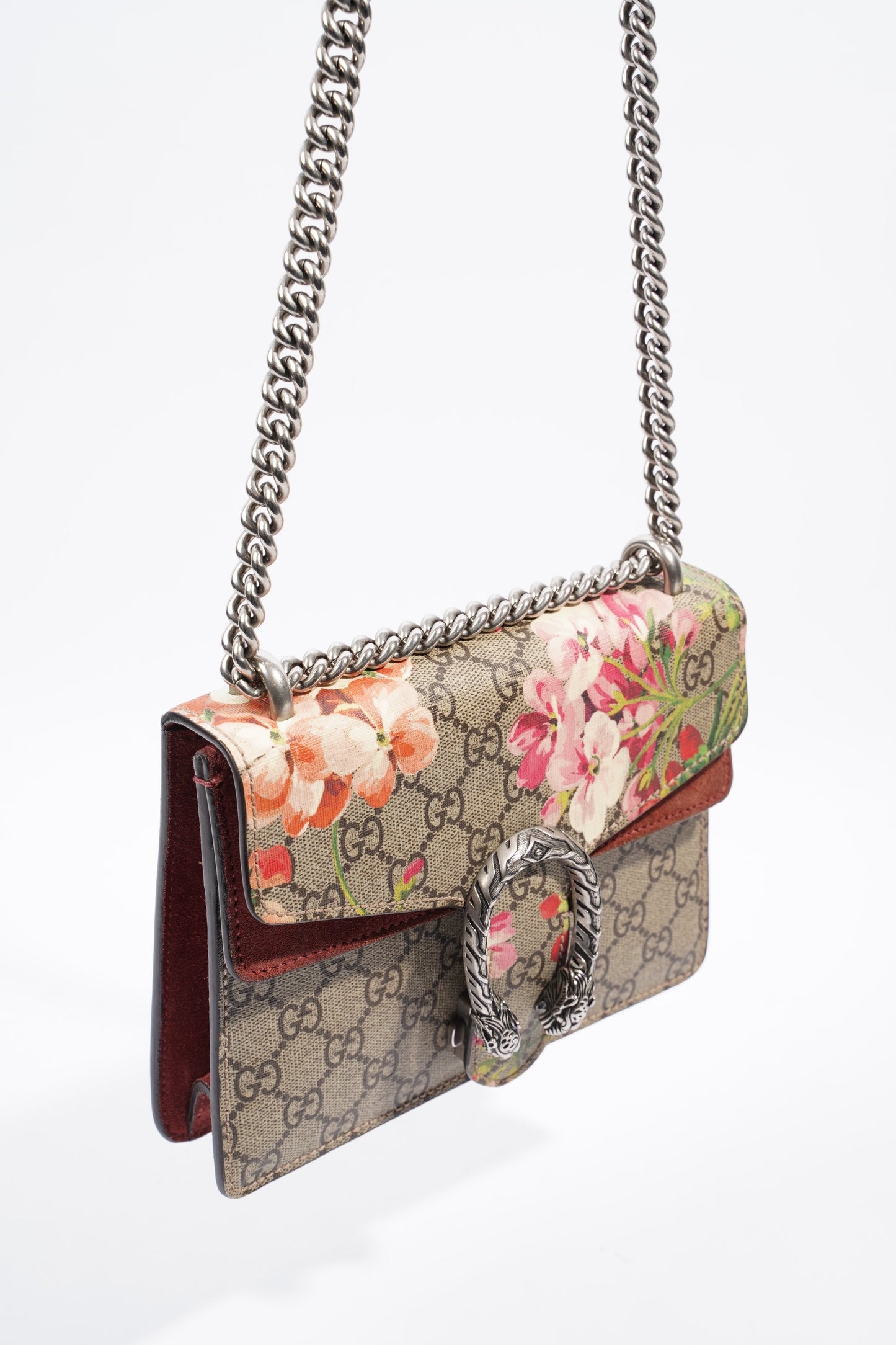 Gucci Dionysus Supreme / Floral Coated Canvas Mini