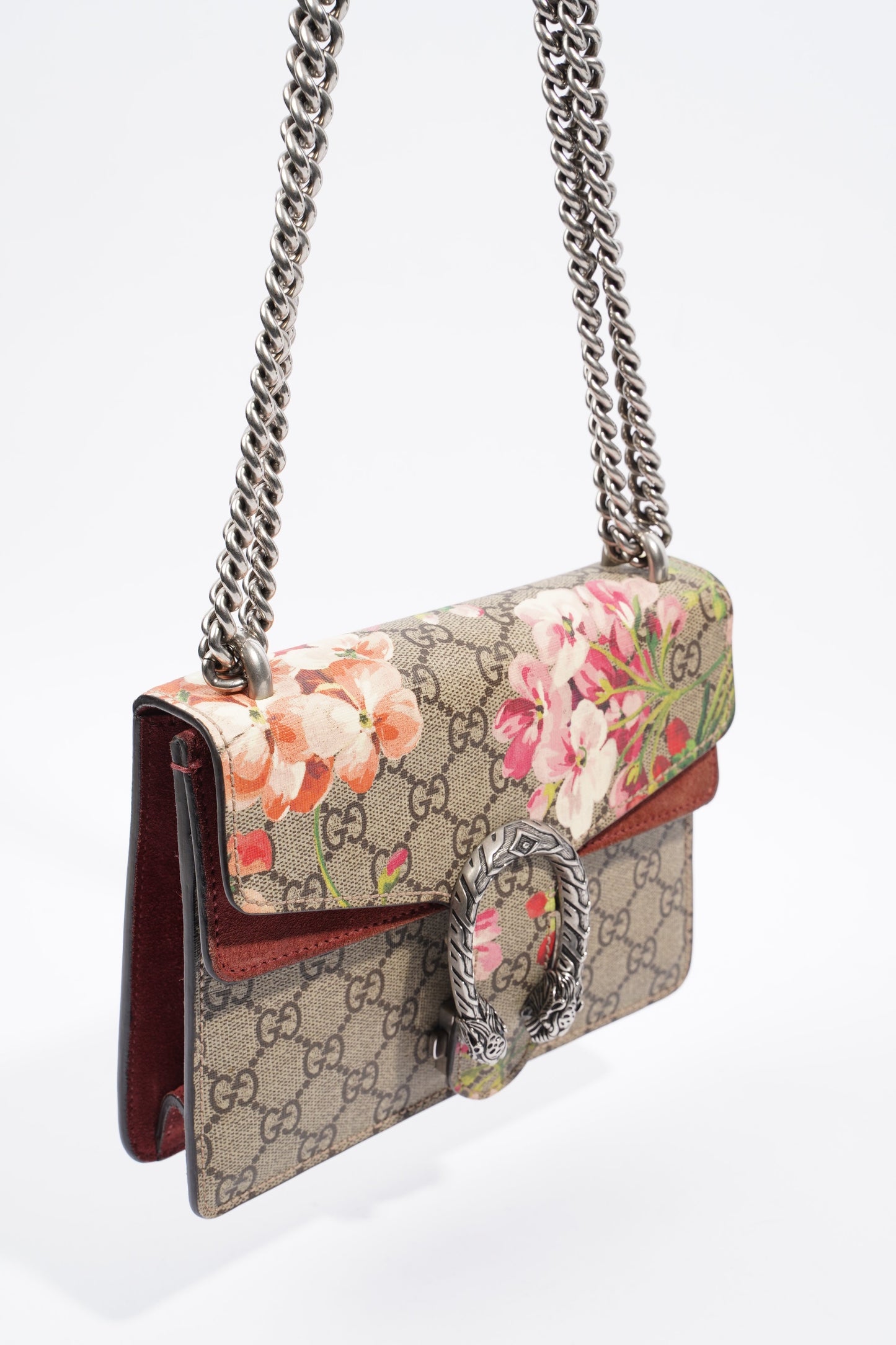 Gucci Dionysus Supreme / Floral Coated Canvas Mini