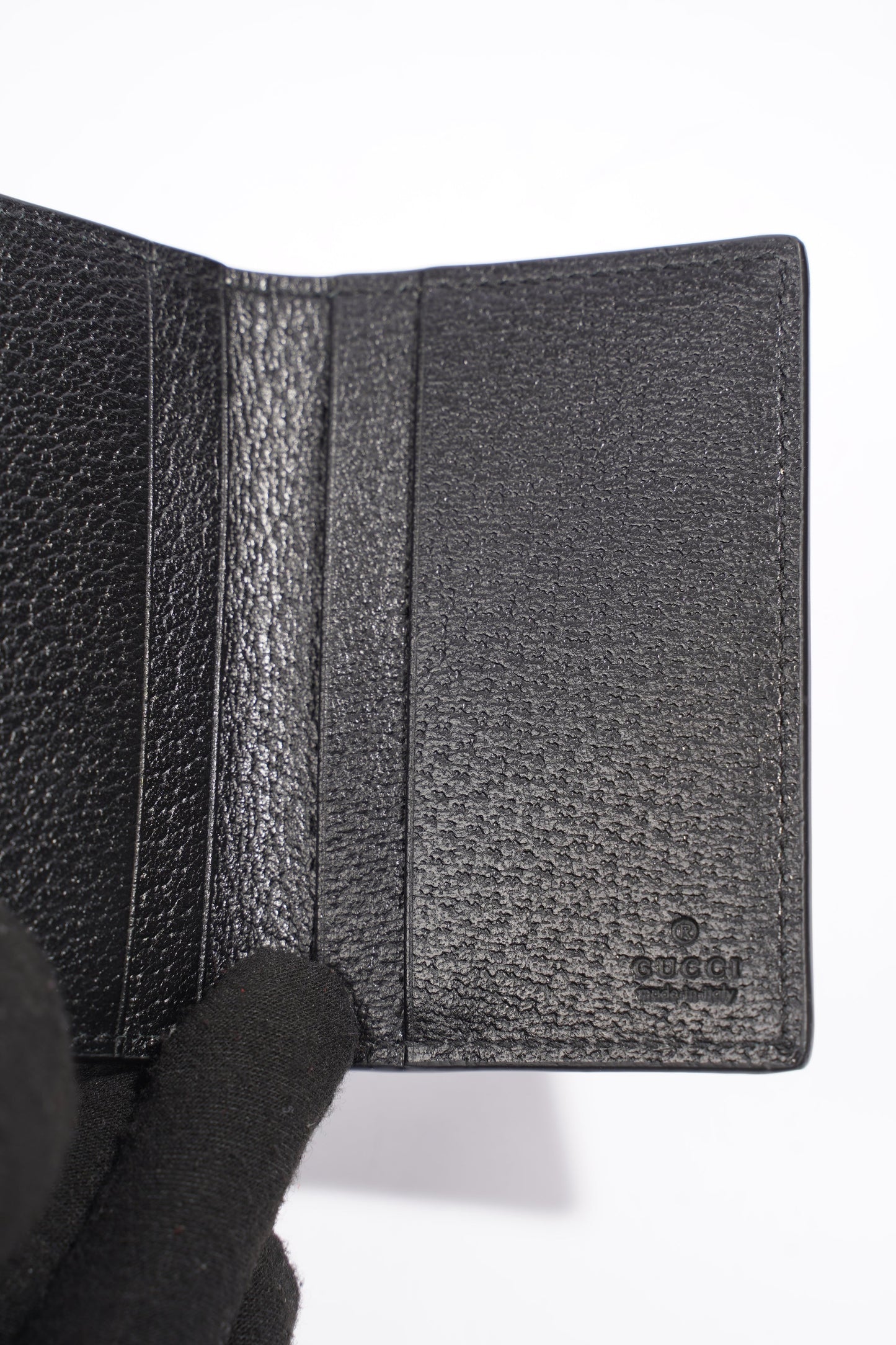 Gucci Marmont Card Case Black Leather