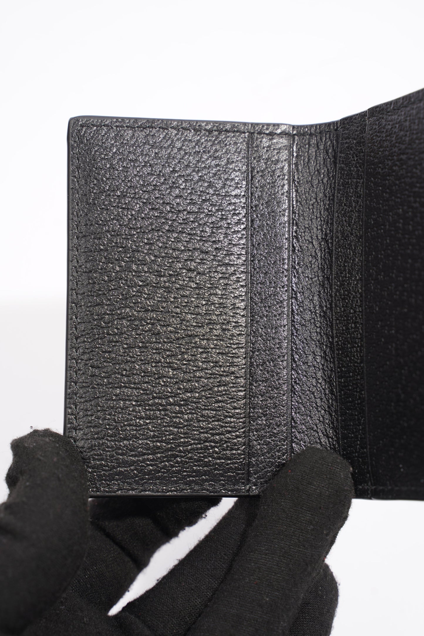 Gucci Marmont Card Case Black Leather